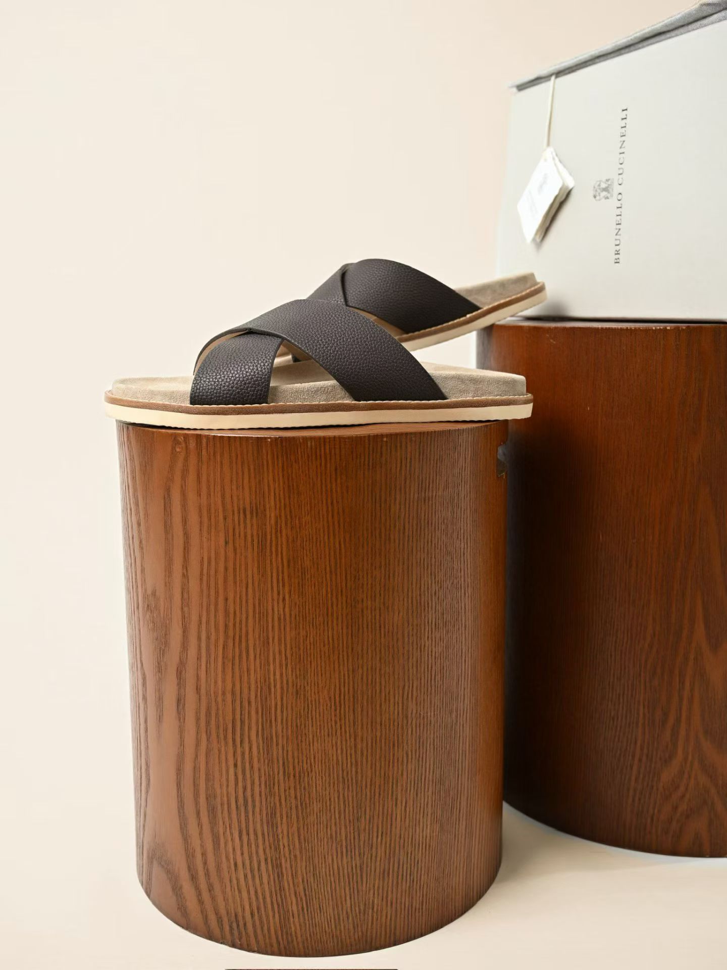 Мужские шлёпанцы Brunello Cucinelli
