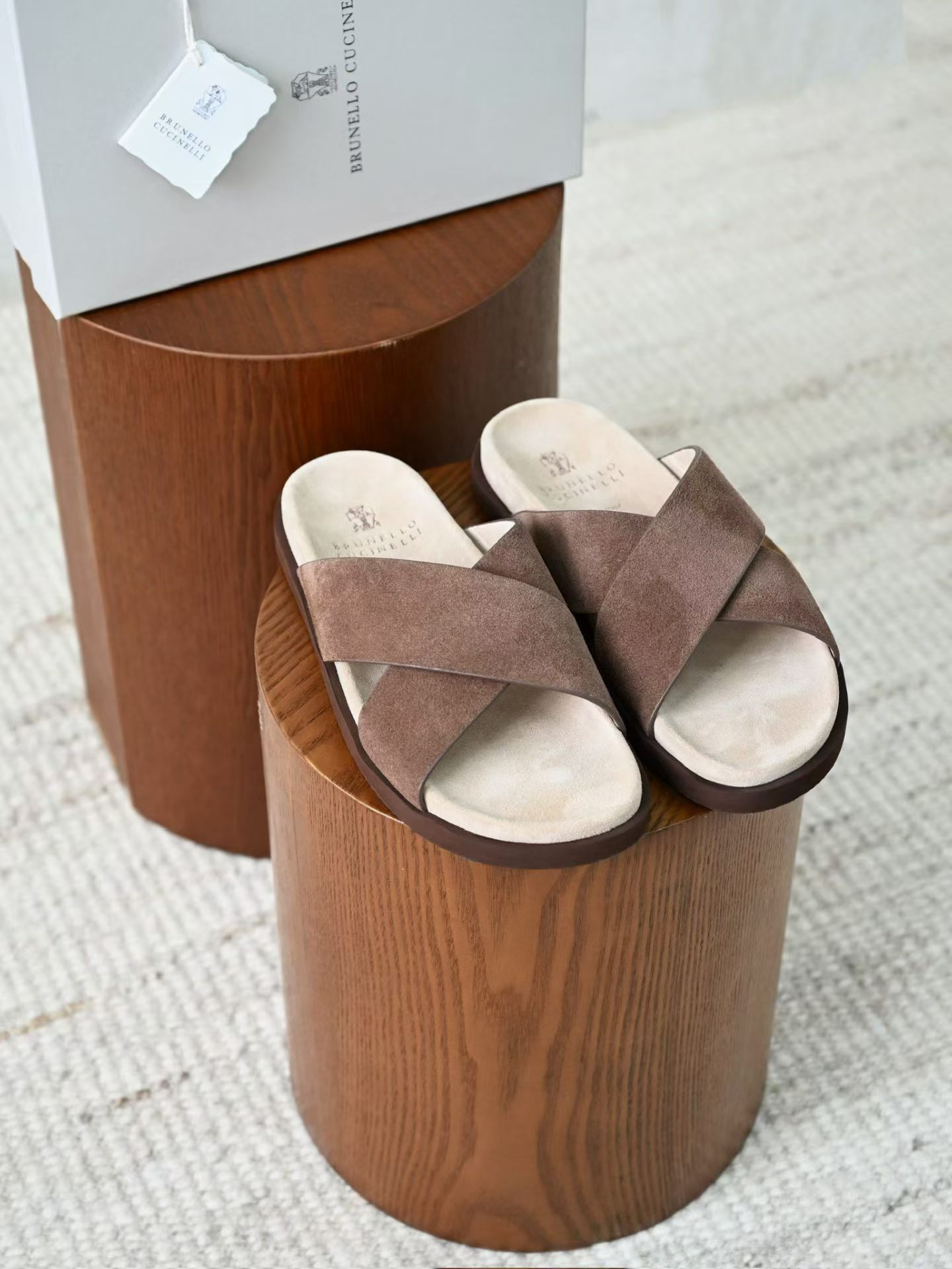 Женские шлёпанцы Brunello Cucinelli
