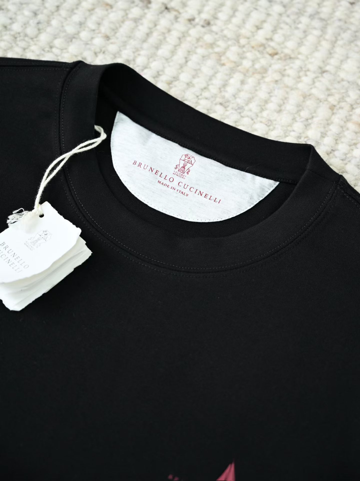Футболка Brunello Cucinelli черная