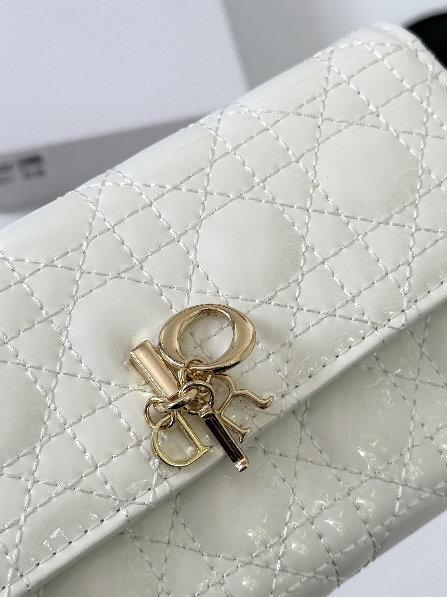🎀品牌：Dior 601🎀颜色： 黑色 白色 枣红 银灰🎀尺寸： 19*10.5*3.5🎀说明:  Di