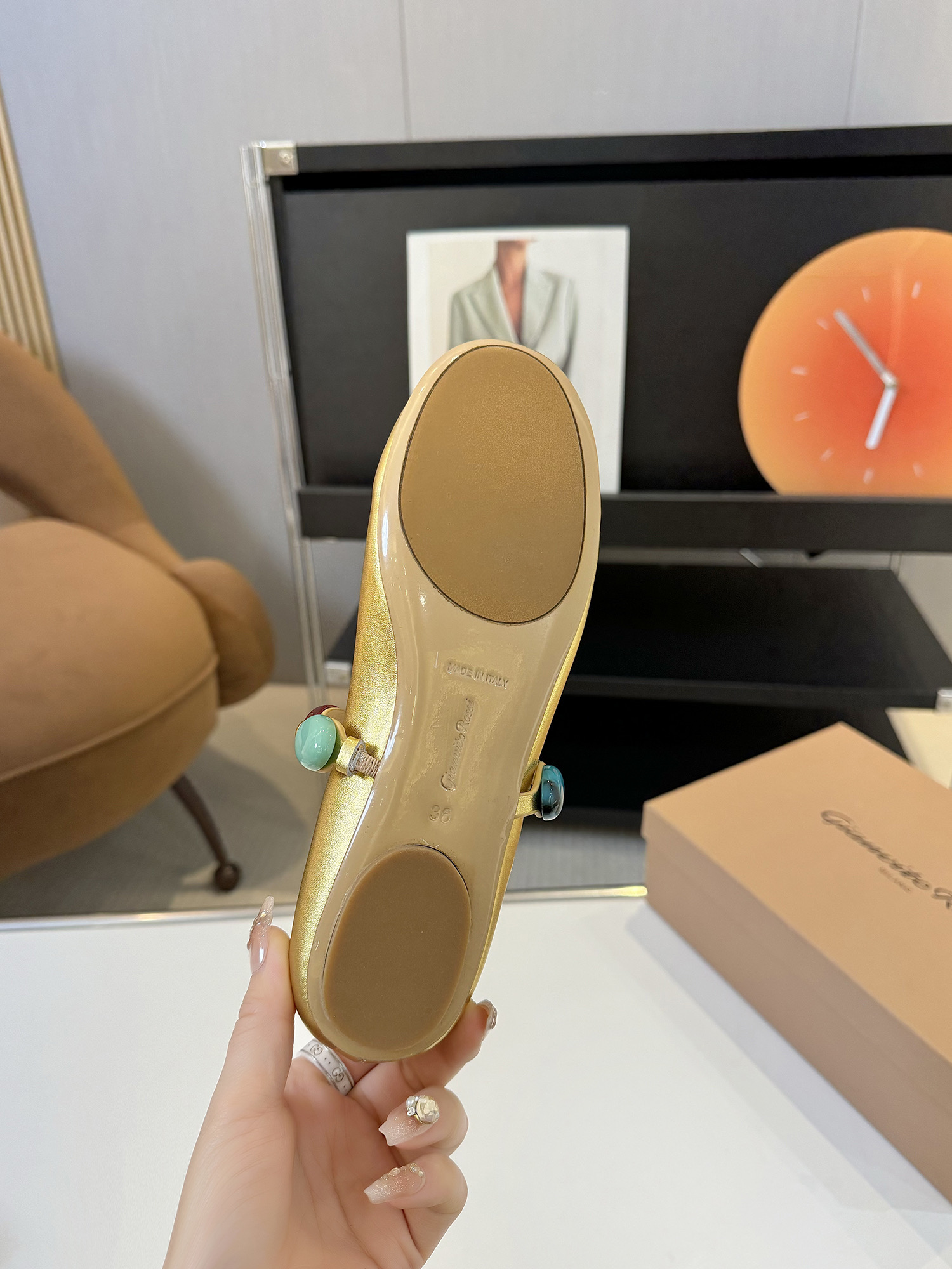 Gianvito Rossi Spring/Summer 25s Shoes: High Quality, Comfortable, Various Colors, Limited Sizes - 图片 9