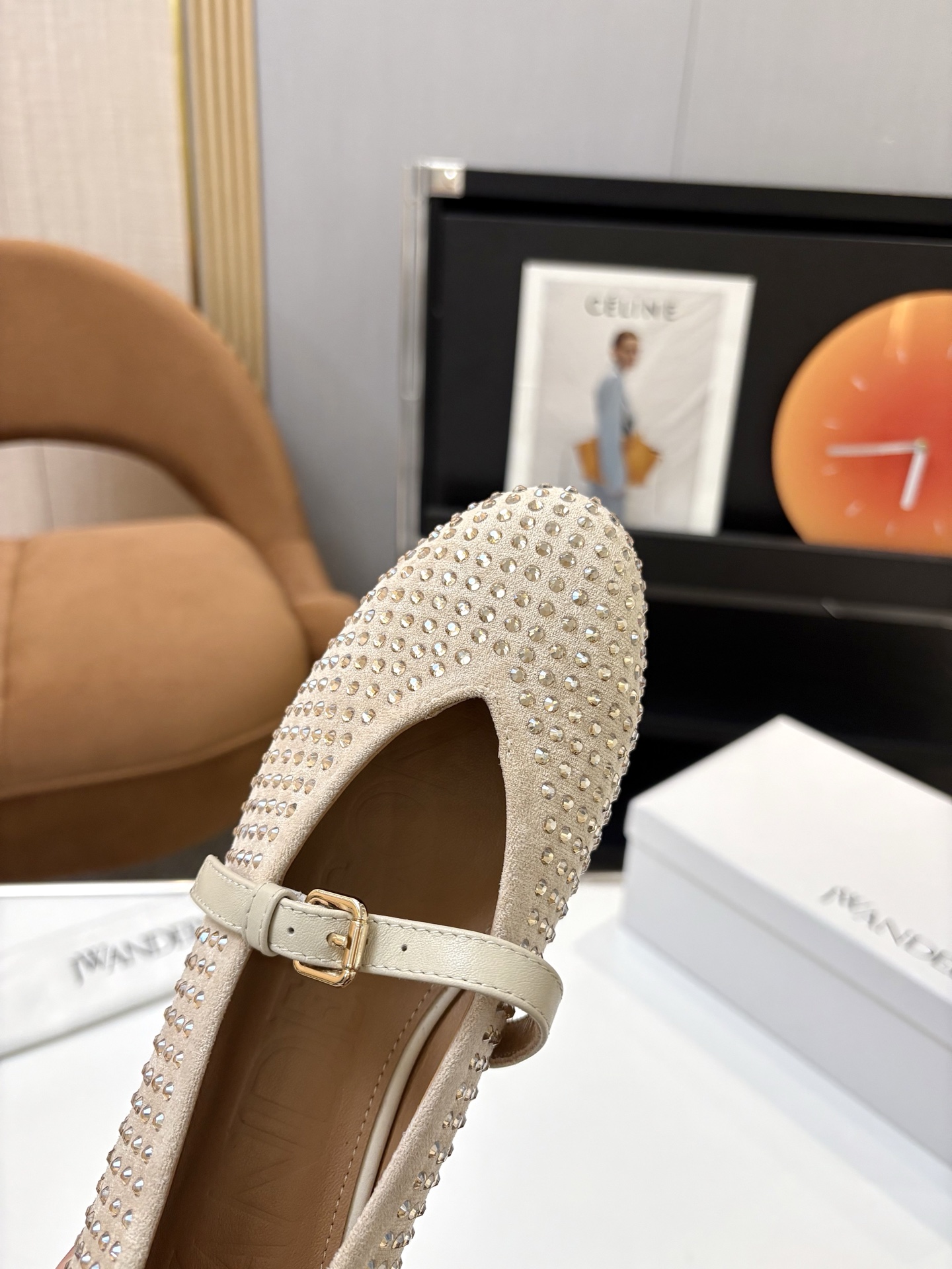 Janderson Ballet Shoes: Elegant Mary Jane Style, Premium Quality Materials, Size 35-39, $650 - 图片 5