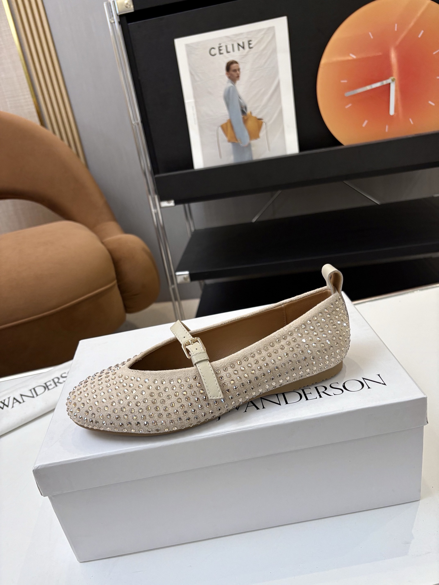 Janderson Ballet Shoes: Elegant Mary Jane Style, Premium Quality Materials, Size 35-39, $650 - 图片 4