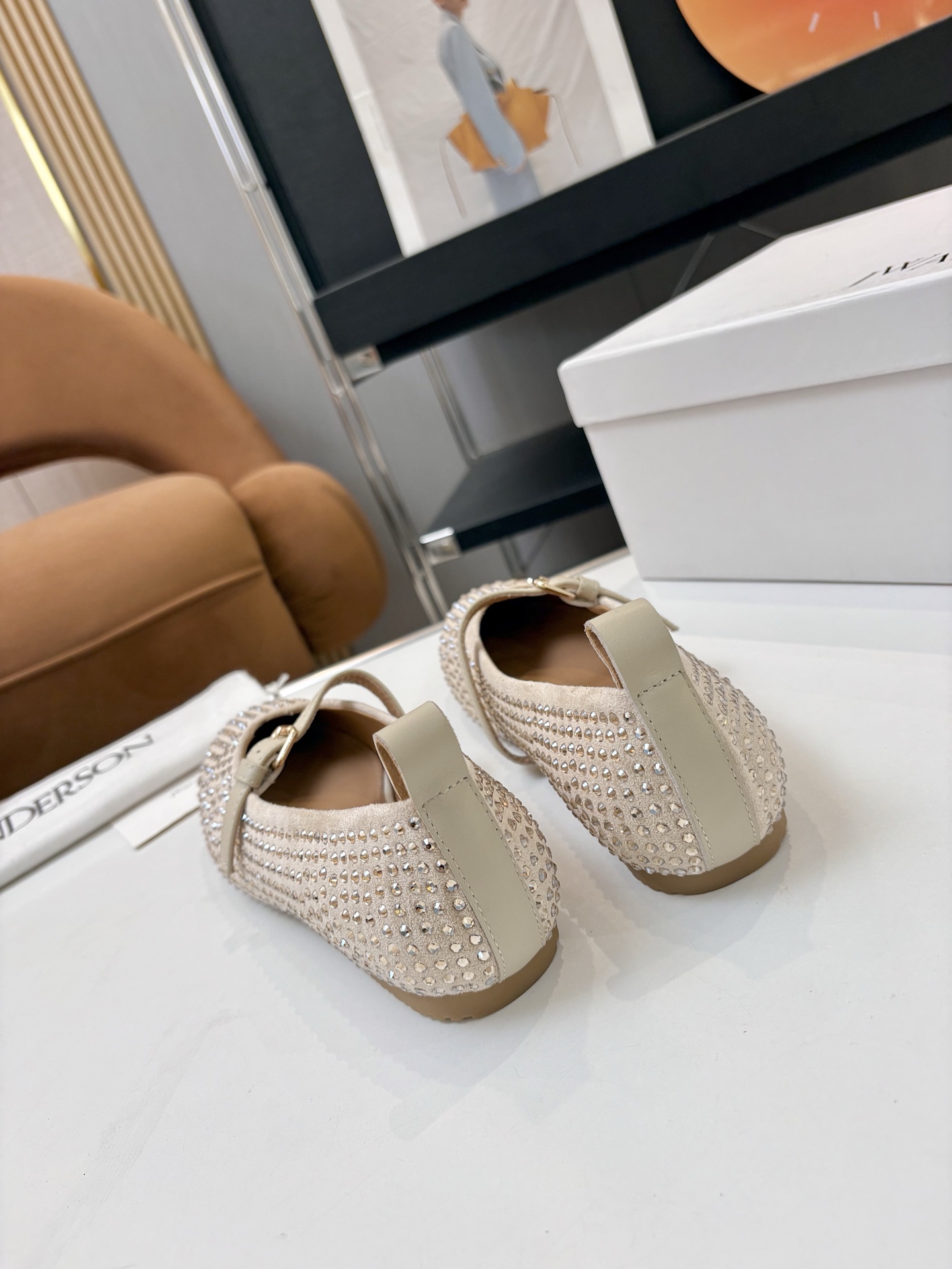 Janderson Ballet Shoes: Elegant Mary Jane Style, Premium Quality Materials, Size 35-39, $650 - 图片 7