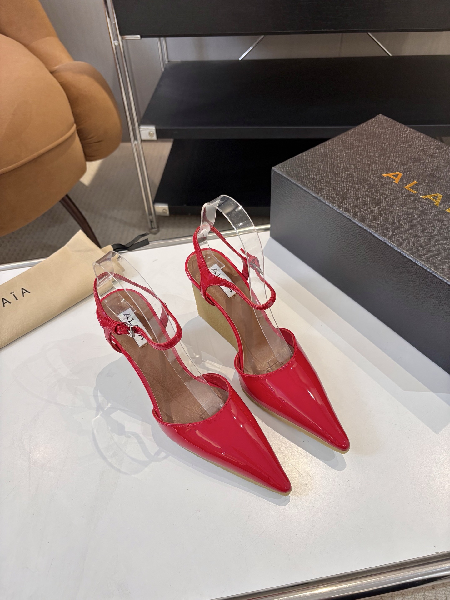 Женские туфли Alaia на каблуке Alaïa