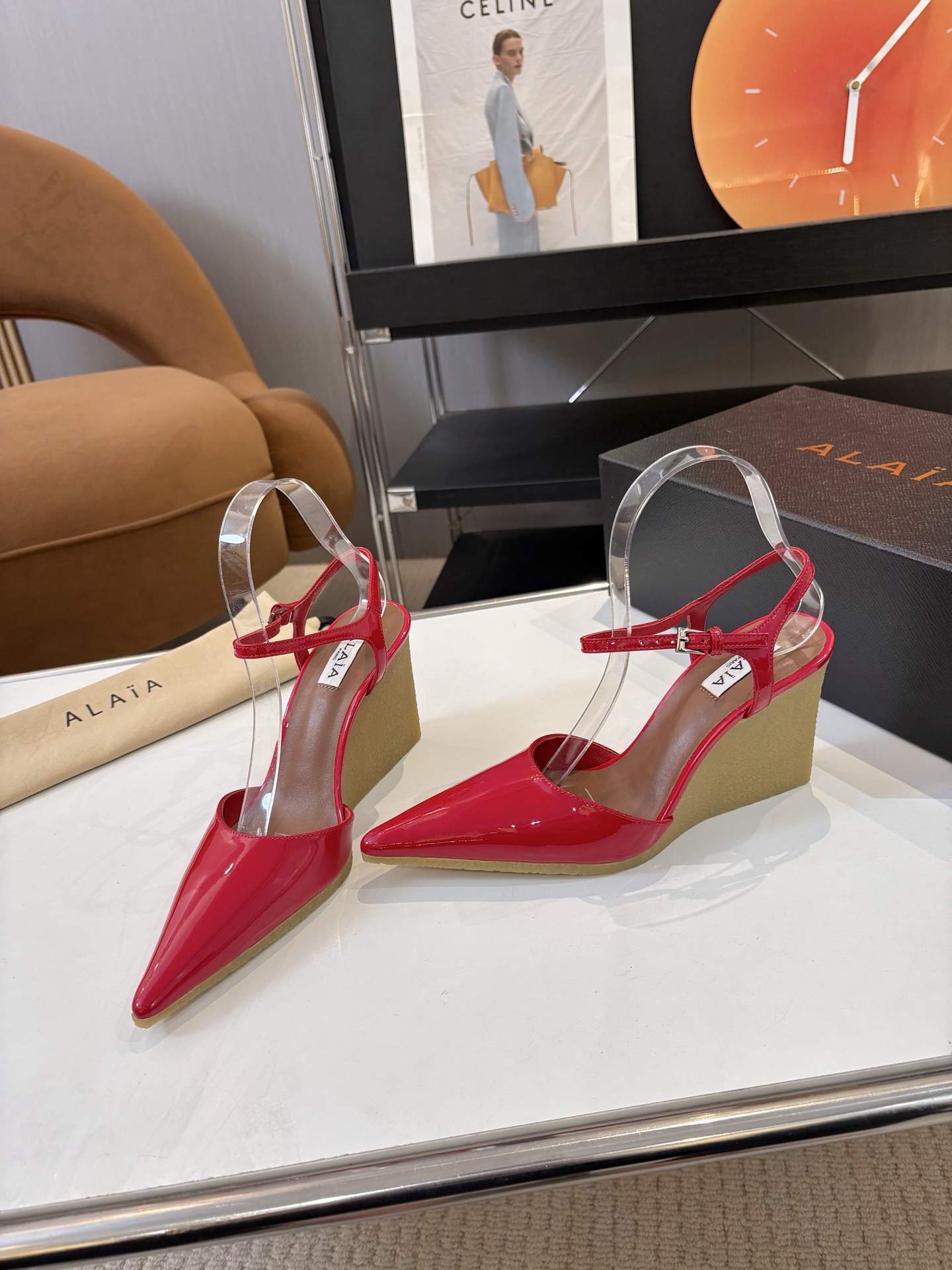 Женские туфли Alaia на каблуке Alaïa