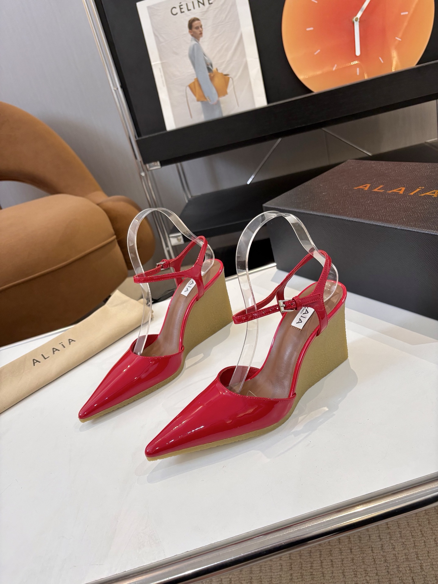 Женские туфли Alaia на каблуке Alaïa