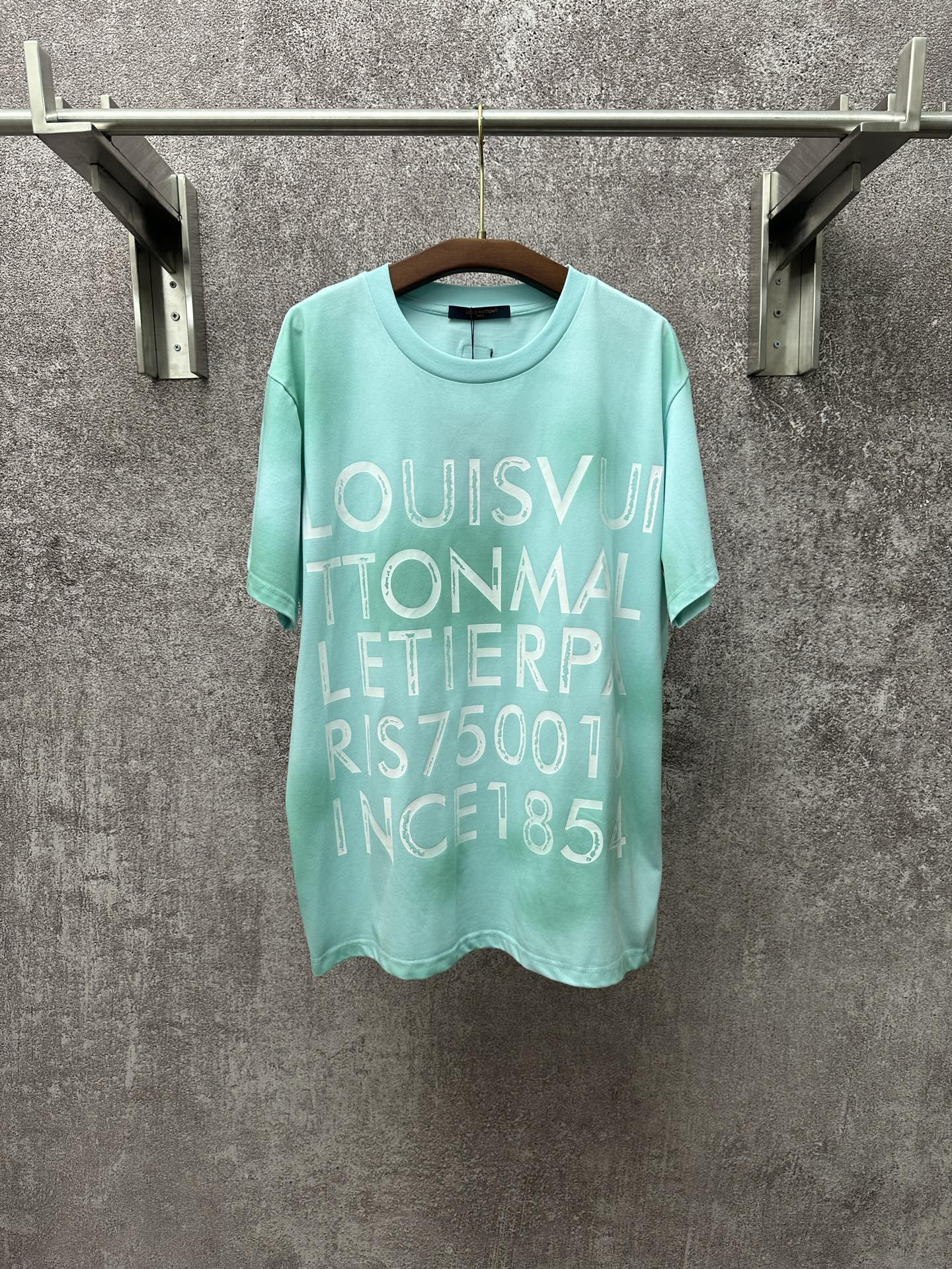 P140 1v 26ss Serie primavera y verano Camiseta de algodón con estampado tie-dye Talla: S M L XL