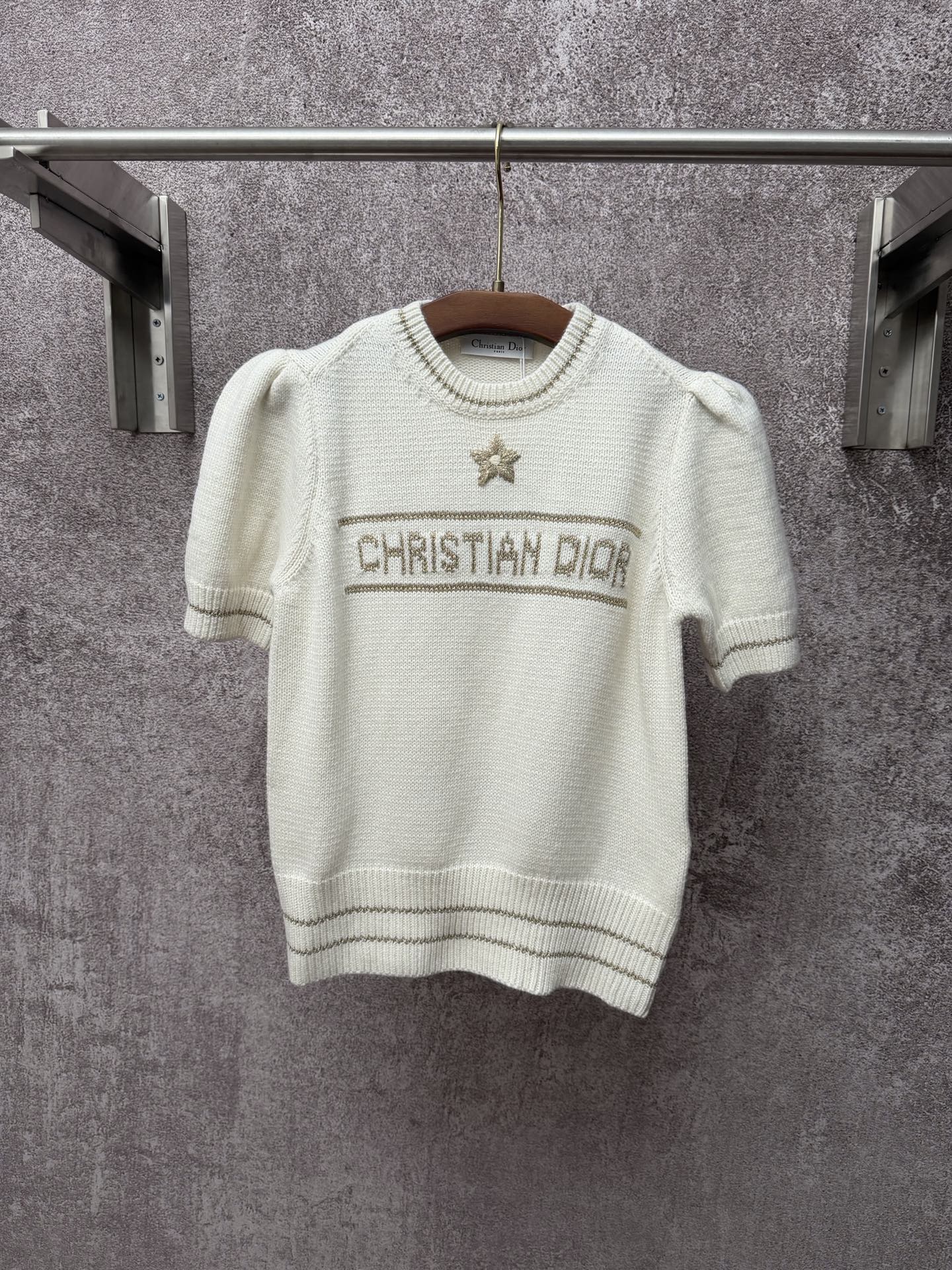 @p205 DIOR Suéter bordado Dior Platinum Love Talla: S M L