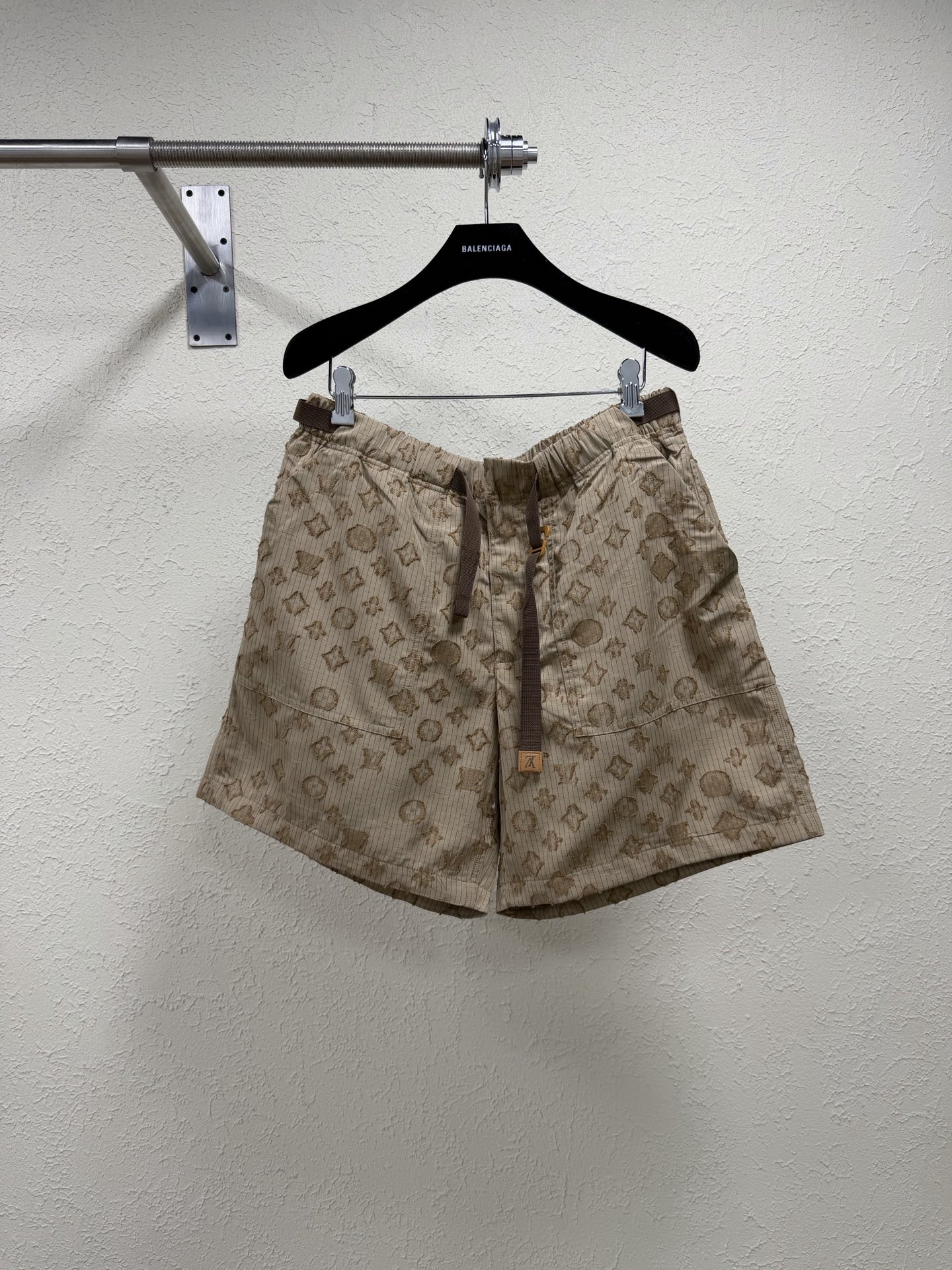 P200 1v/Louis 26SS nuevos pantalones cortos casuales con jacquard Monogram. Tallas: S, M, L, XL