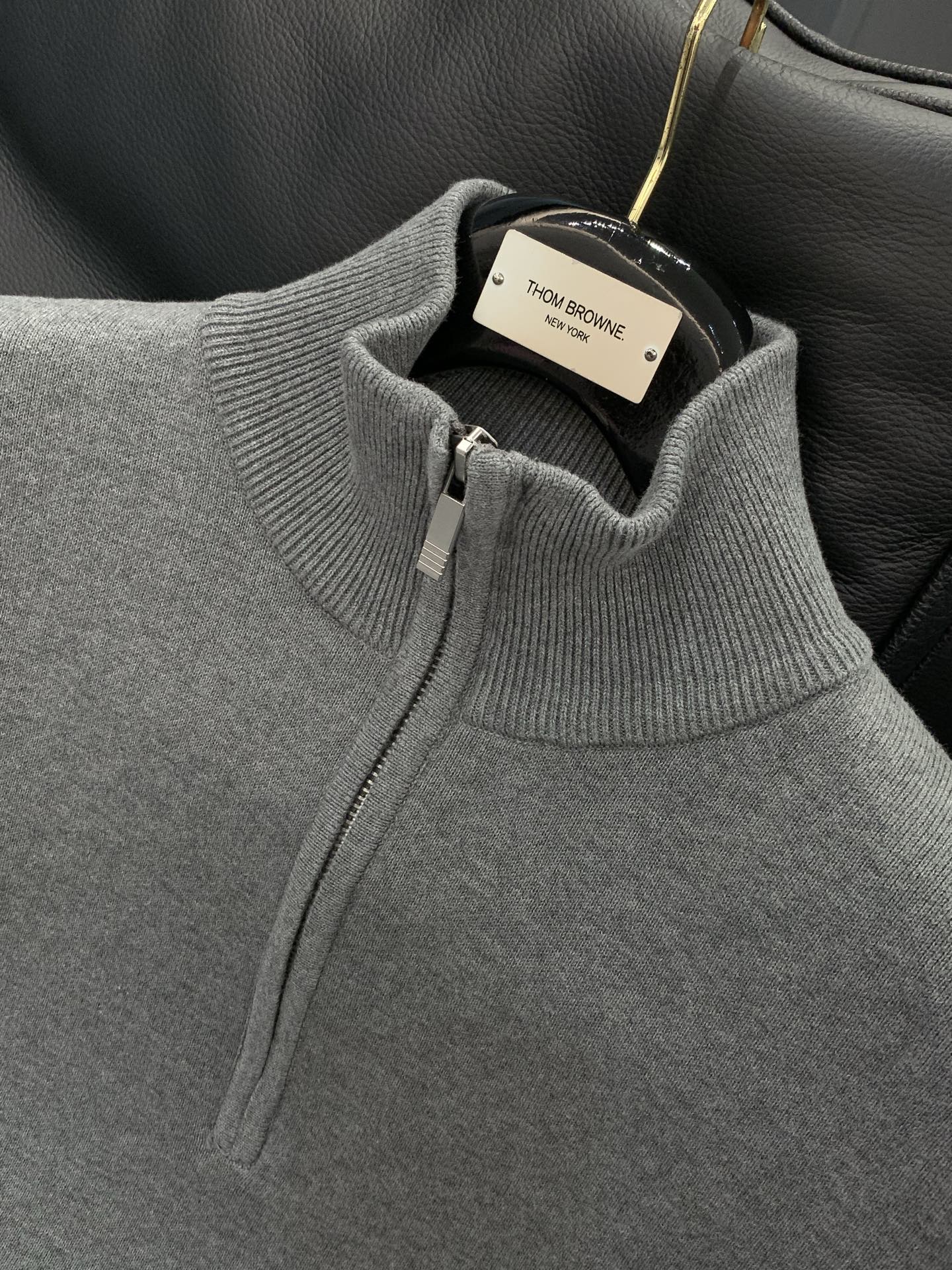 ，Thom Browne 汤姆·布朗 ，秋季最新品，时尚休闲针织毛衣，专柜同步有售，原单狠货，采用进口原版面料，舒适度极