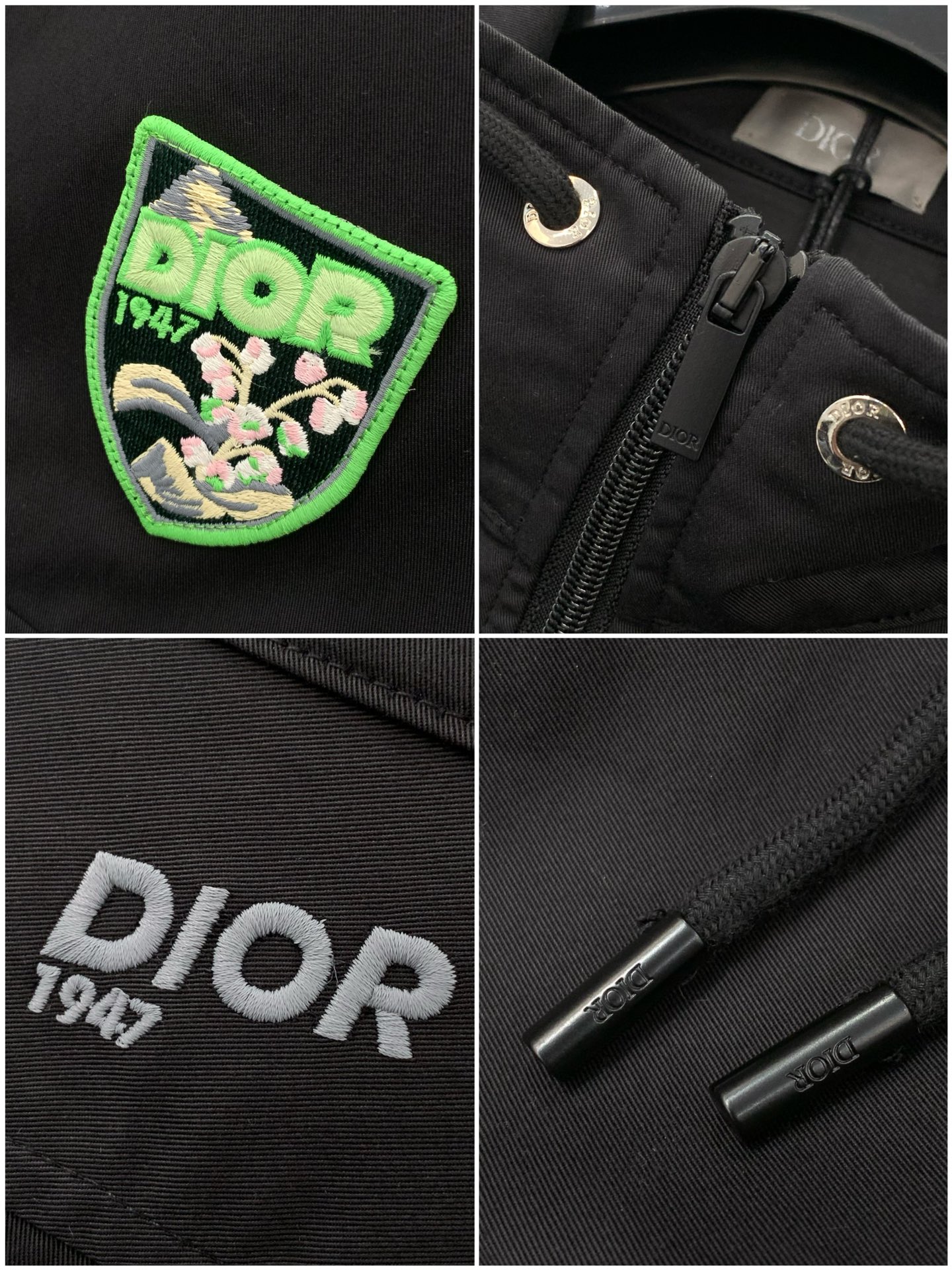 ，Dior 迪奥， 2025秋季新品，专柜同步有售，简约时尚休闲立领卫衣，原版进口面料，舒适透气，顶级刺