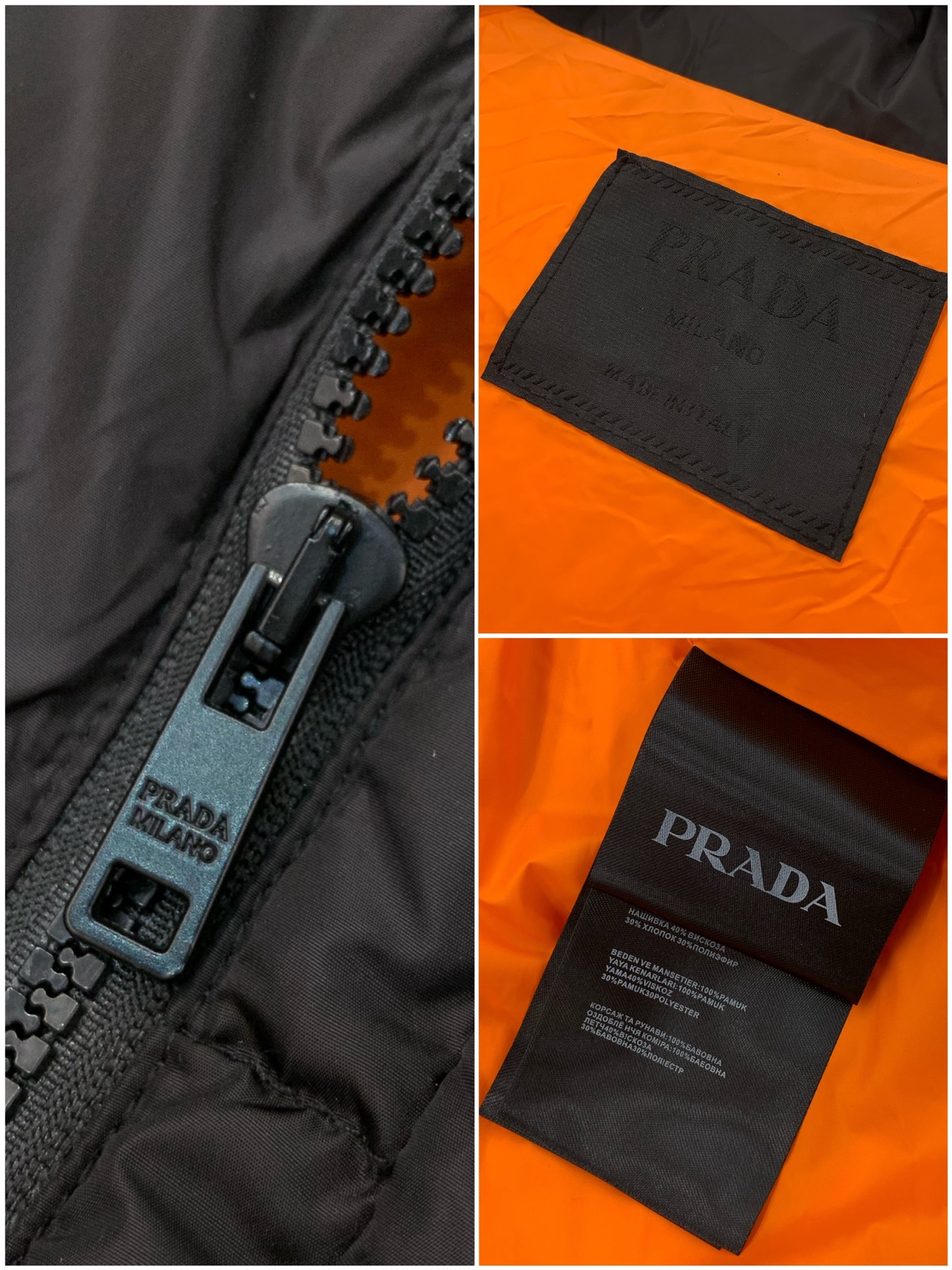 ，PRADA 普拉达，2025冬季最新品，专柜同步有售，时尚休闲羽绒服，进口原版面料，做工极为复杂，唯一