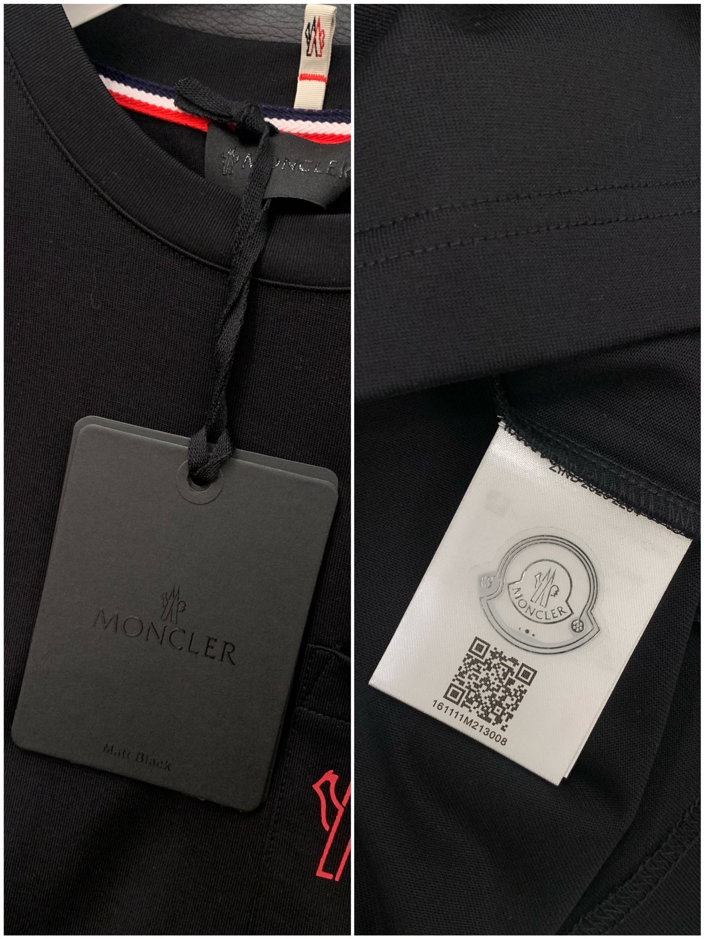 ，Moncler 蒙口，2025夏季最新品，专柜同步有售，原单狠货，时尚休闲圆领短袖T恤，上身舒适！吸睛