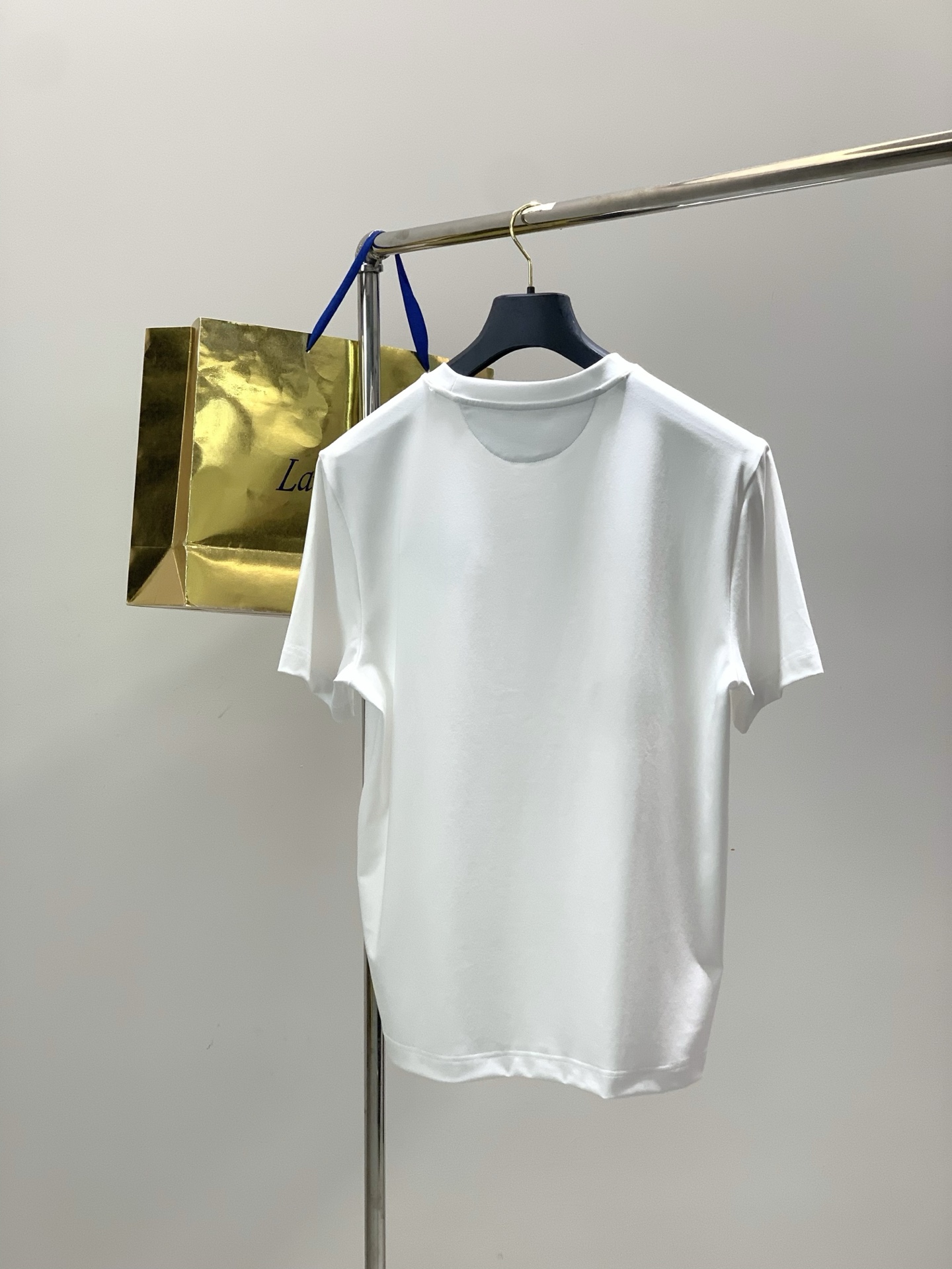 ，意大利神狮，2025夏季最新品，专柜同步有售，原单狠货，时尚休闲圆领短袖T恤，采用进口原版面料，顶级印