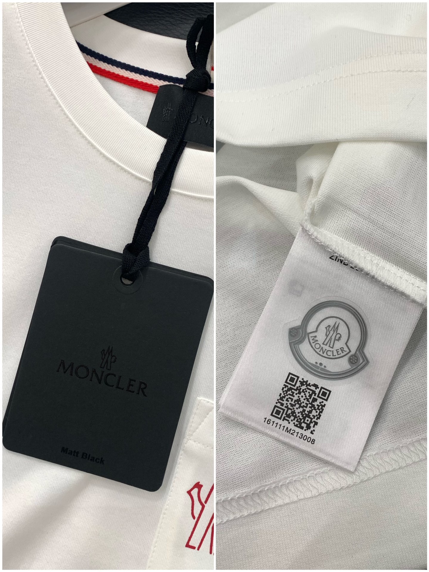 ，Moncler 蒙口，2025夏季最新品，专柜同步有售，原单狠货，时尚休闲圆领短袖T恤，上身舒适！吸睛