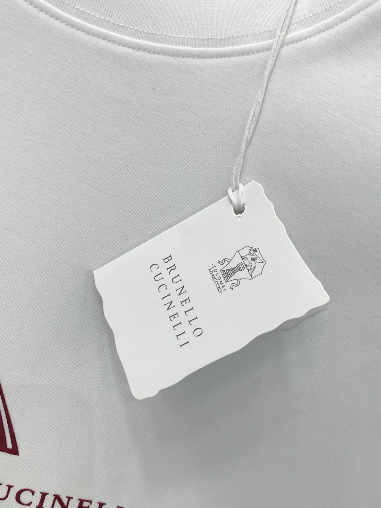 ，意大利神狮，2025夏季最新品，专柜同步有售，原单狠货，时尚休闲圆领短袖T恤，采用进口原版面料，顶级印