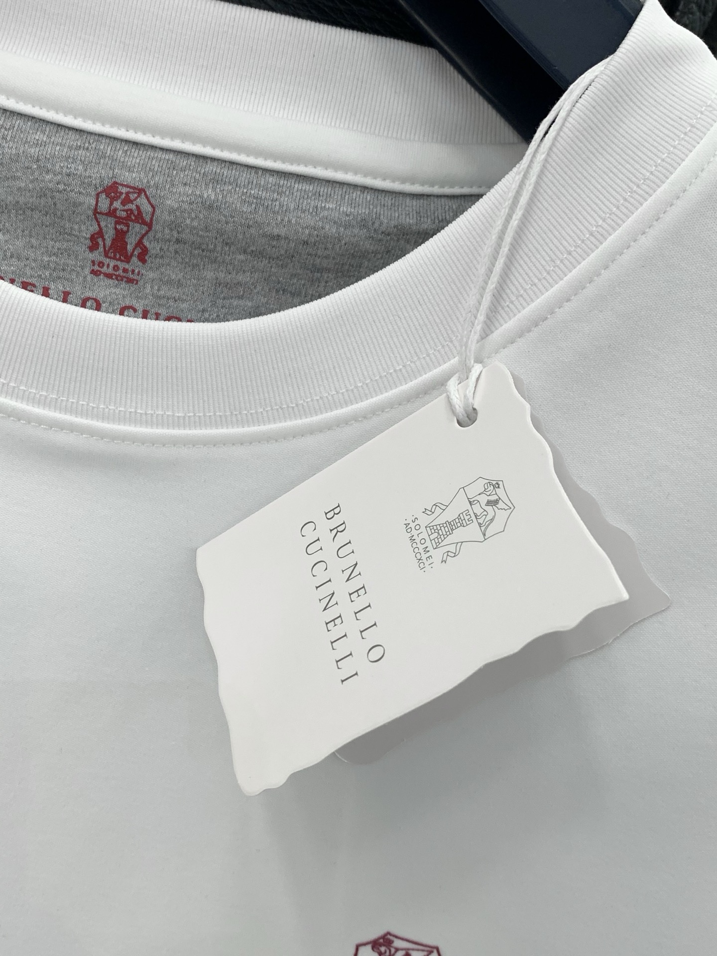 ，意大利神狮，2025夏季最新品，专柜同步有售，原单狠货，时尚休闲圆领短袖T恤，采用进口原版面料，顶级印