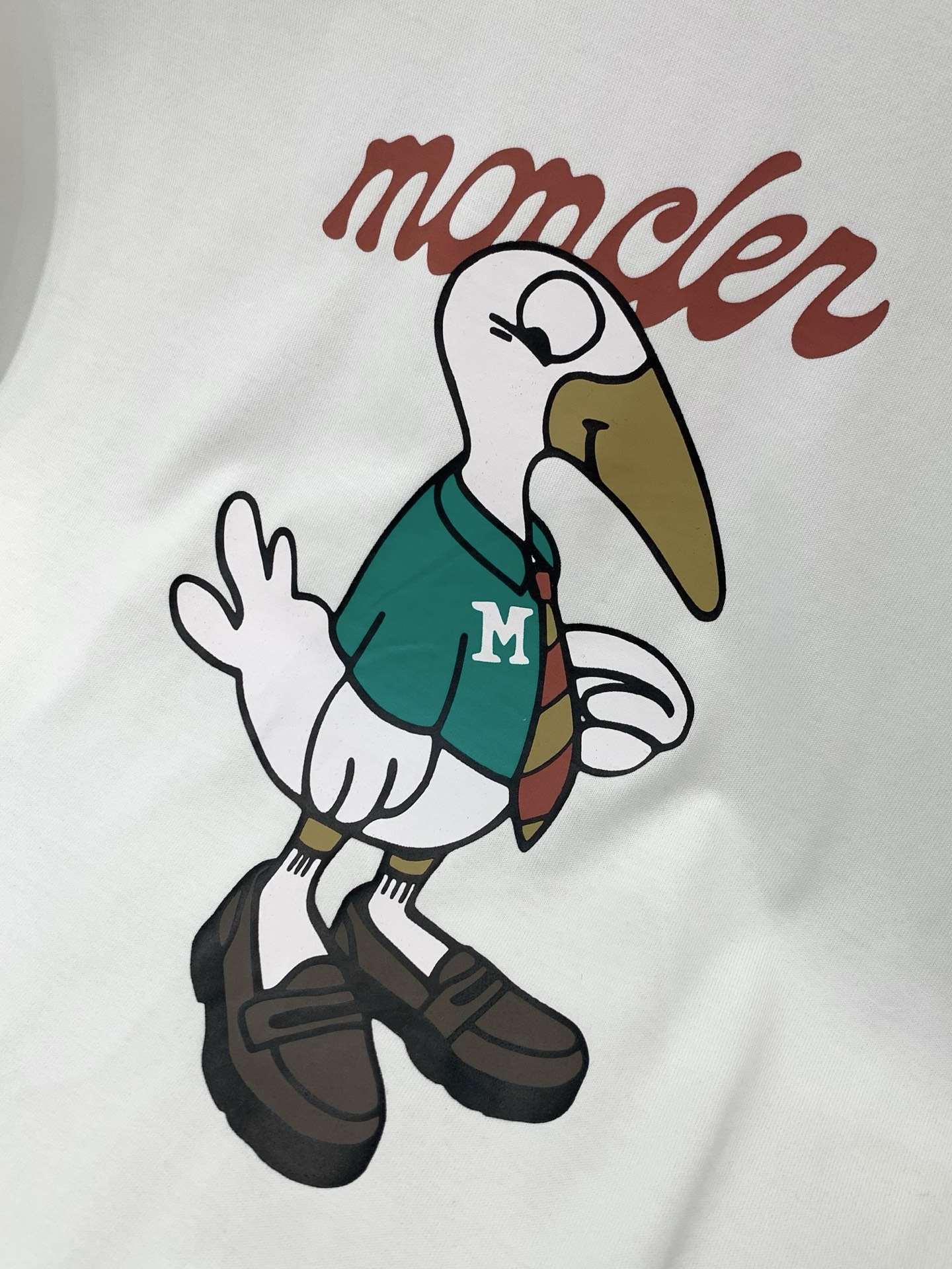 ，Moncler 蒙口，2025夏季最新品，专柜同步有售，原单狠货，时尚休闲圆领短袖T恤，上身舒适！吸睛