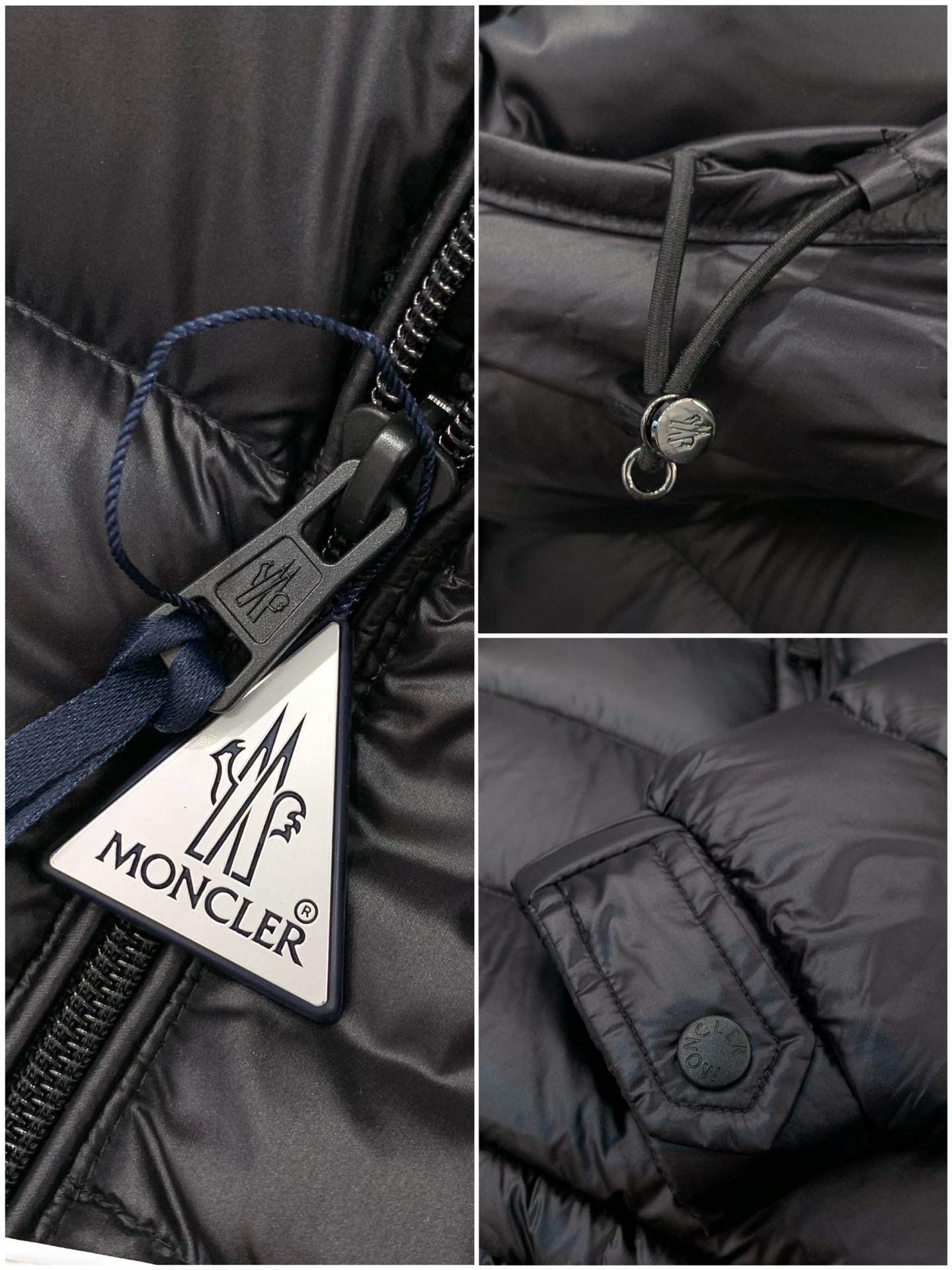 ，Moncler 蒙口，2025冬季最新品，专柜同步有售，原单狠货，时尚休闲羽绒服，上身舒适！吸睛而有亮