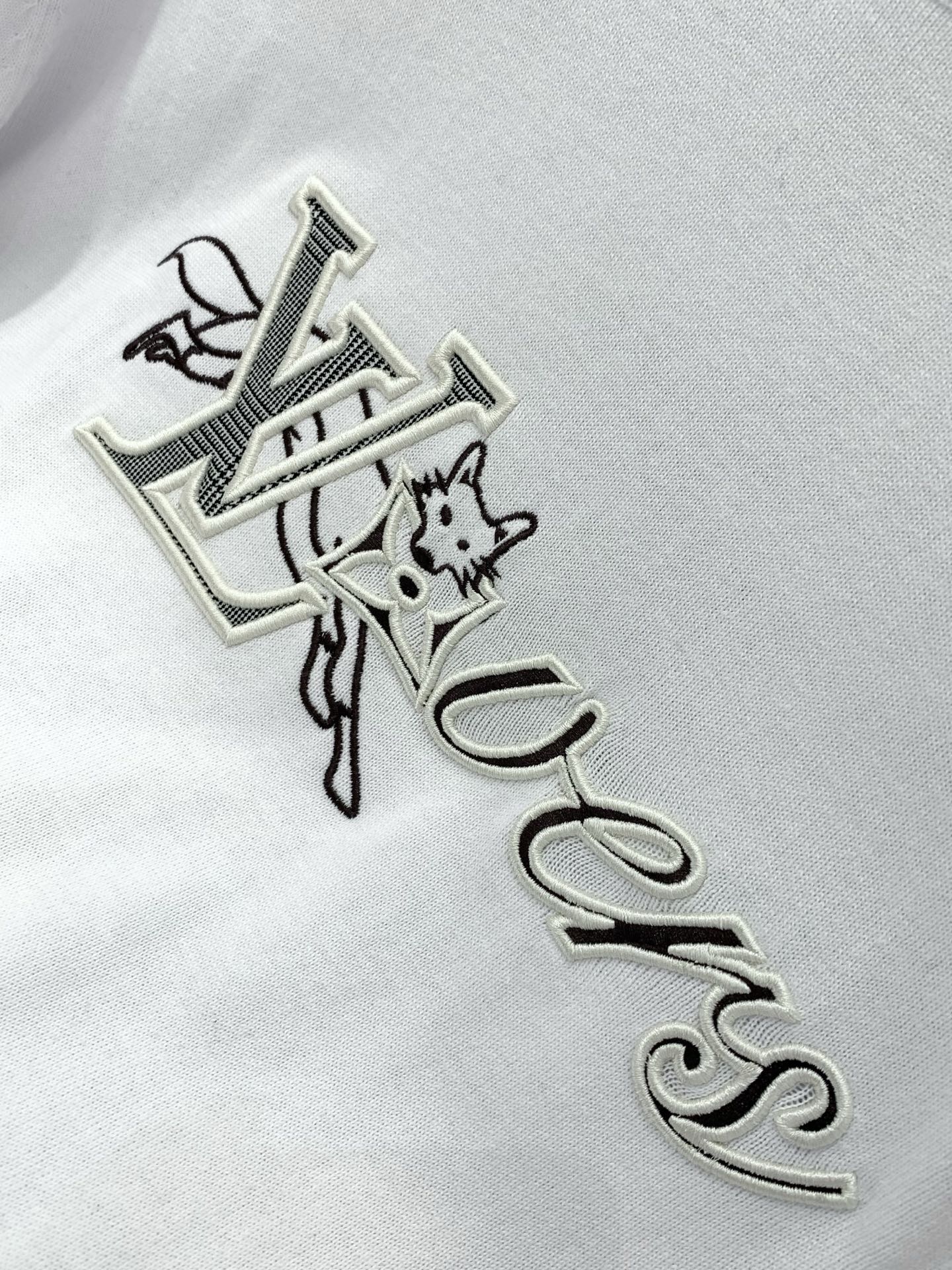 ，LouisVuitton 路易威登，2025秋季最新款，专柜同步有售，原单狠货，时尚休闲针织短袖，上身