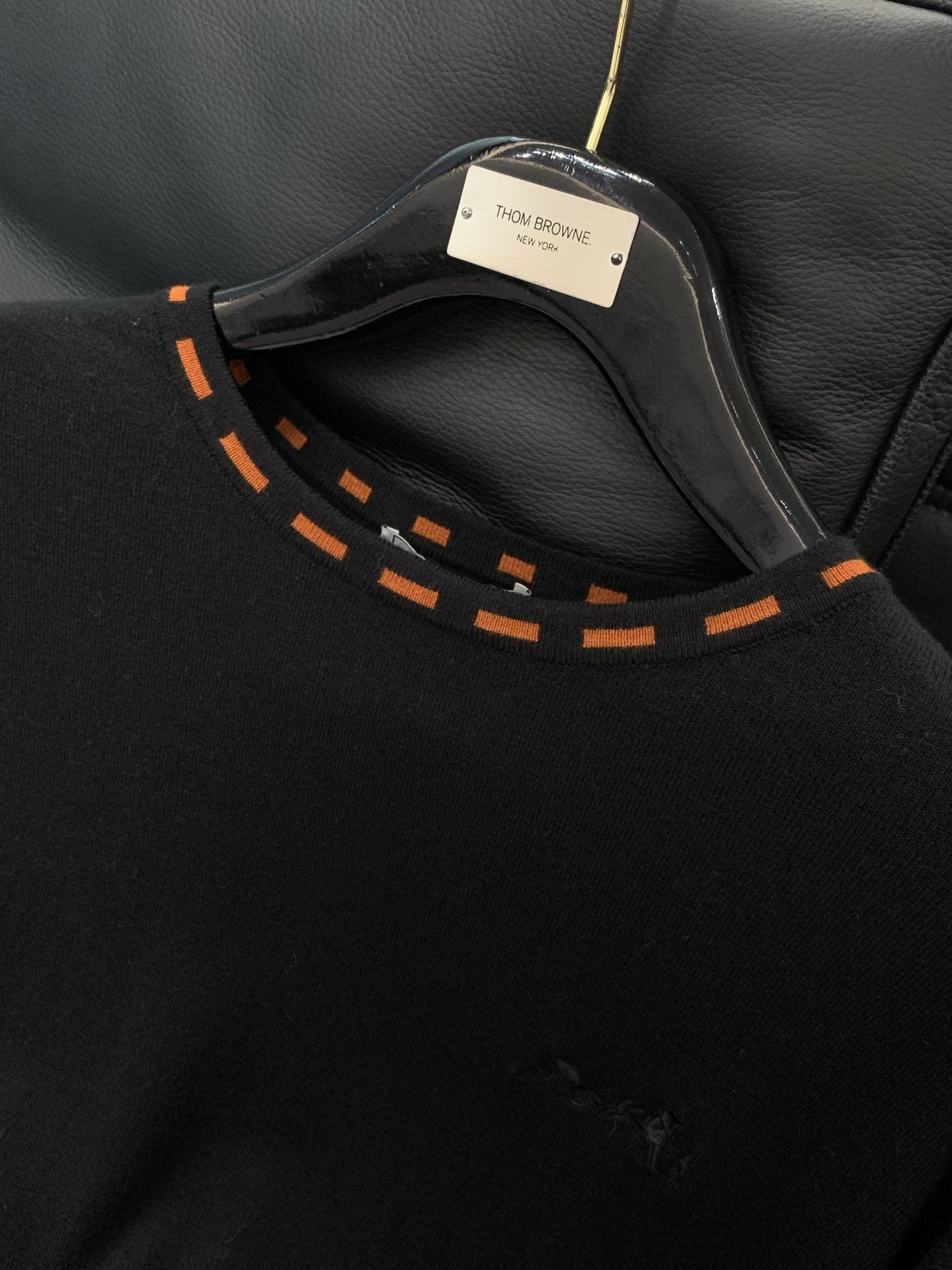 ，Hermès 爱马仕，2025冬季最新品，专柜同步有售，原单狠货，时尚休闲针织圆领毛衣，定制进口原版面