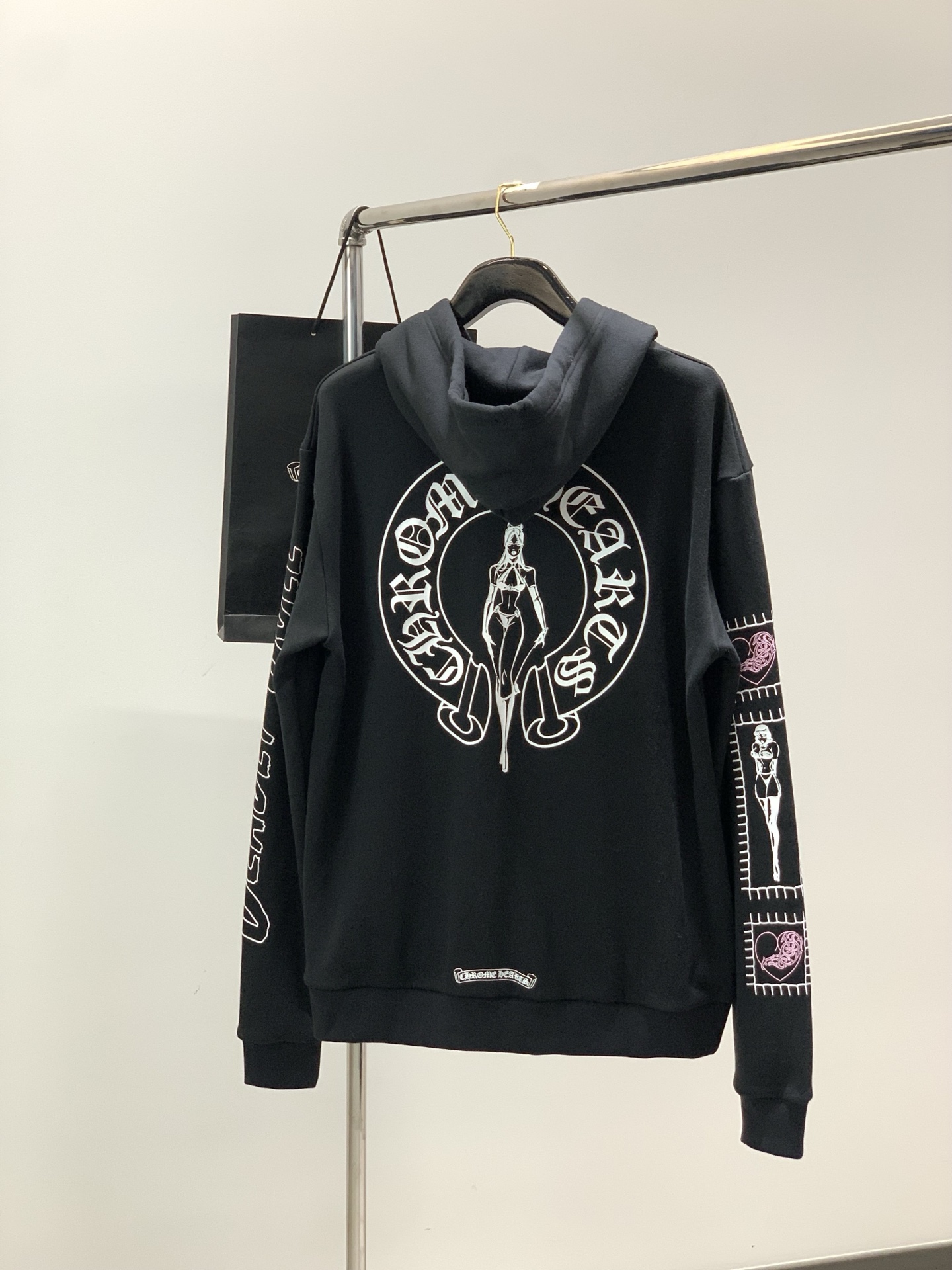 ，Chrome Hearts 克罗心，2025秋冬新品，专柜同步有售，原单狠货，时尚休闲➕绒连帽外套，采