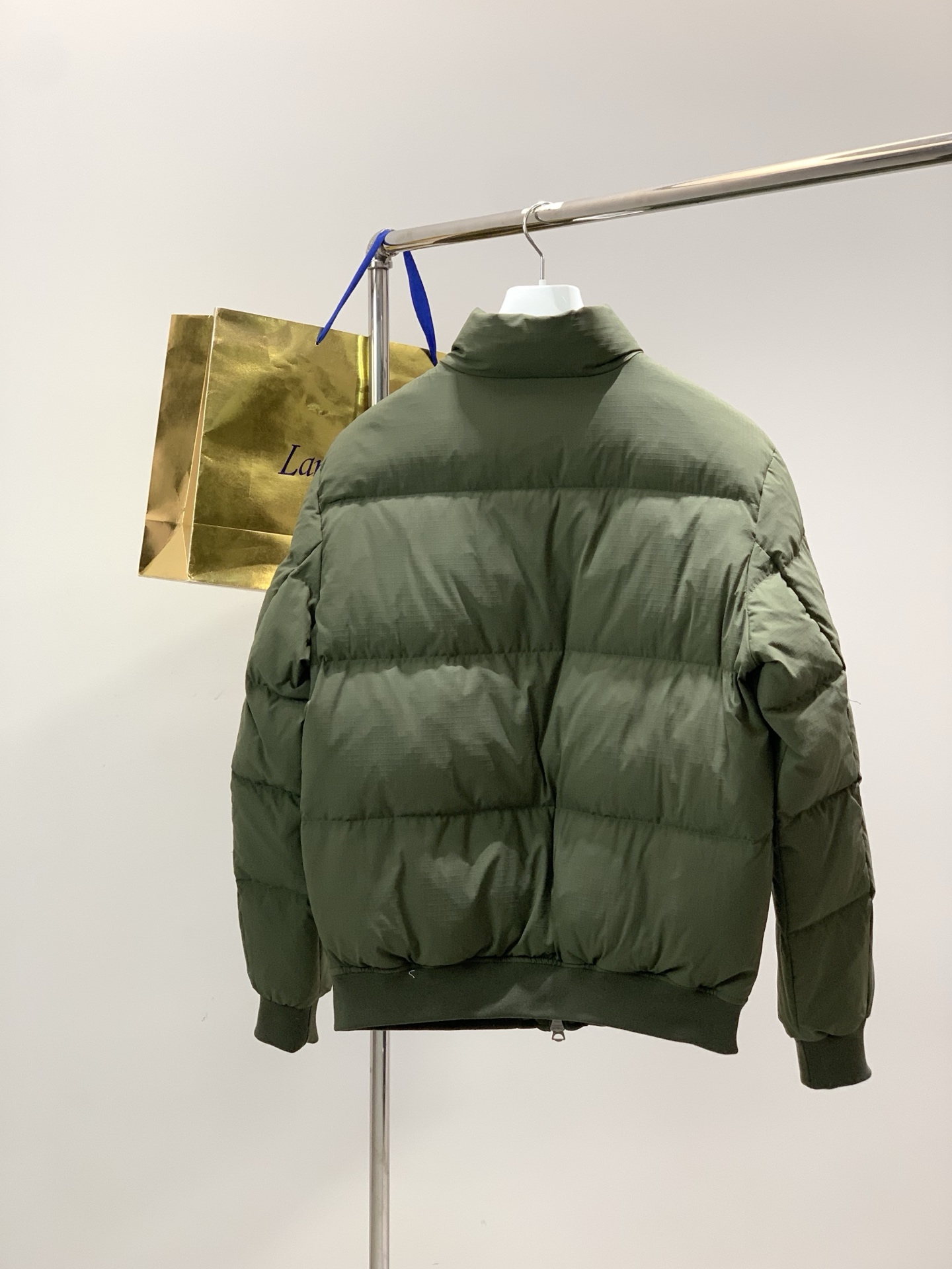 🌾，，RalP🆕h Lauren拉夫劳伦新款刺绣小马图案拉链长袖立领纯色羽绒服 男女同款 降温刚需款！ 