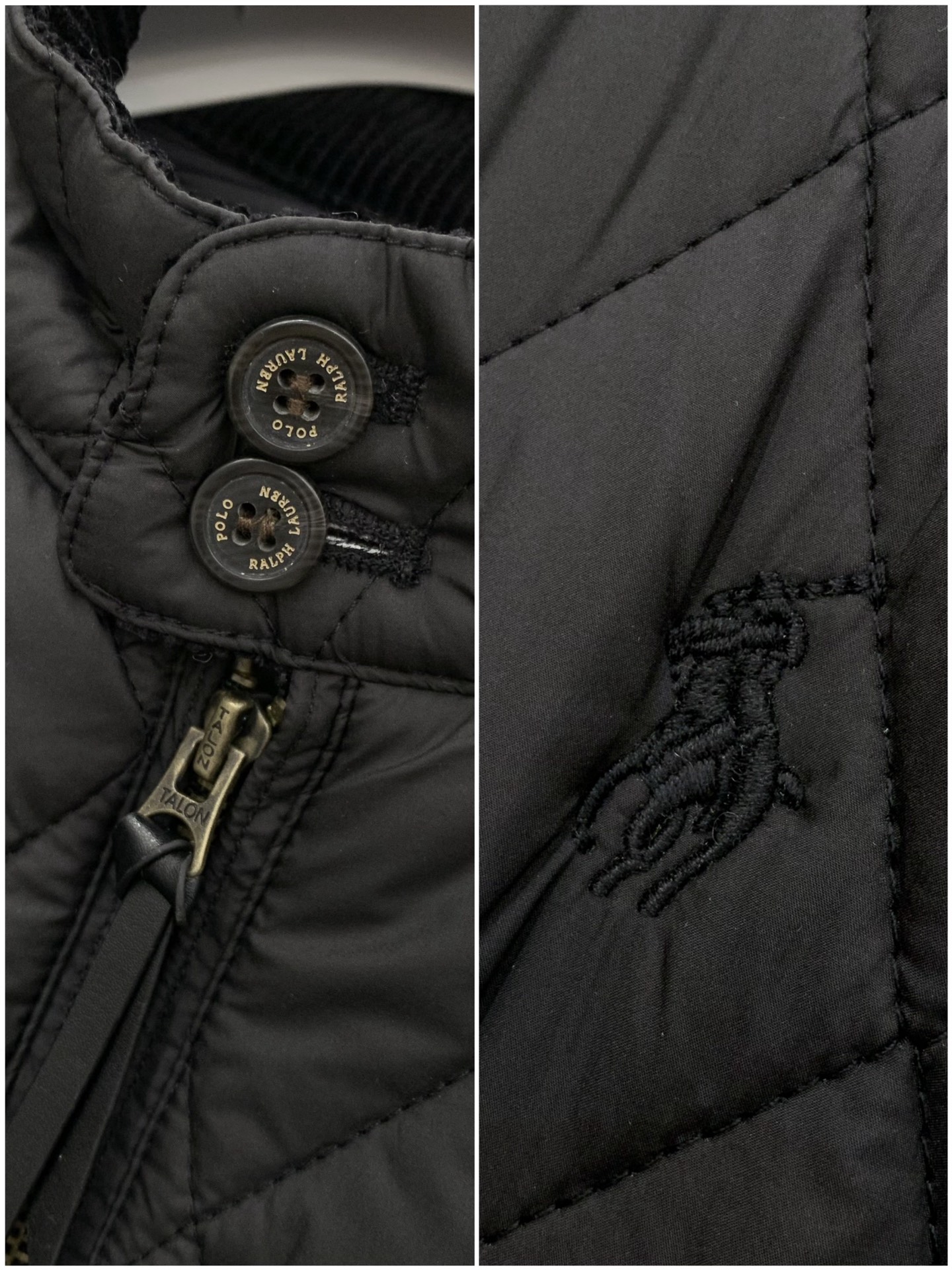 🌾，，RalP🆕ah Lauren/ 拉夫劳伦 菱形格纹立领老干部棉服夹克外套 男女同款英伦复古风 货号