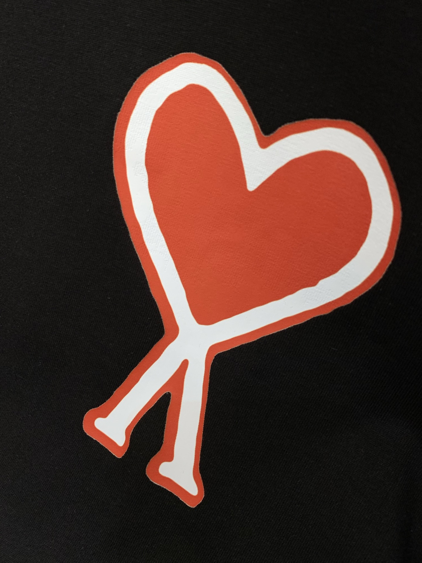 ，ami，2026春夏最新品，专柜同步有售，原单狠货，休闲时尚圆领短袖T恤，进口原版面料，顶级印花工艺字