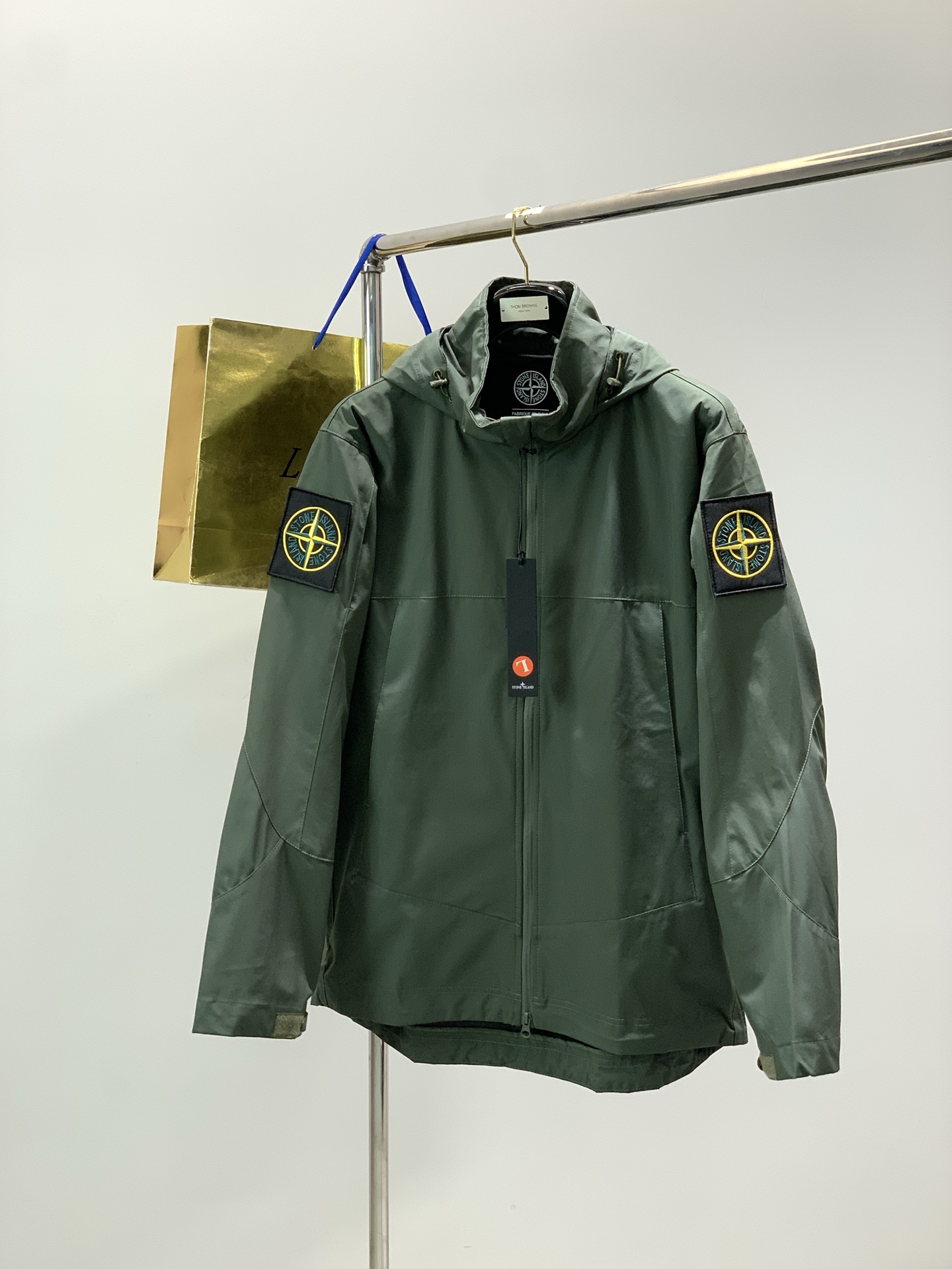 ，Stone Island 石头岛，2026春季最新款，专柜同步有售，原单狠货，爆款时尚休闲连帽外套，进