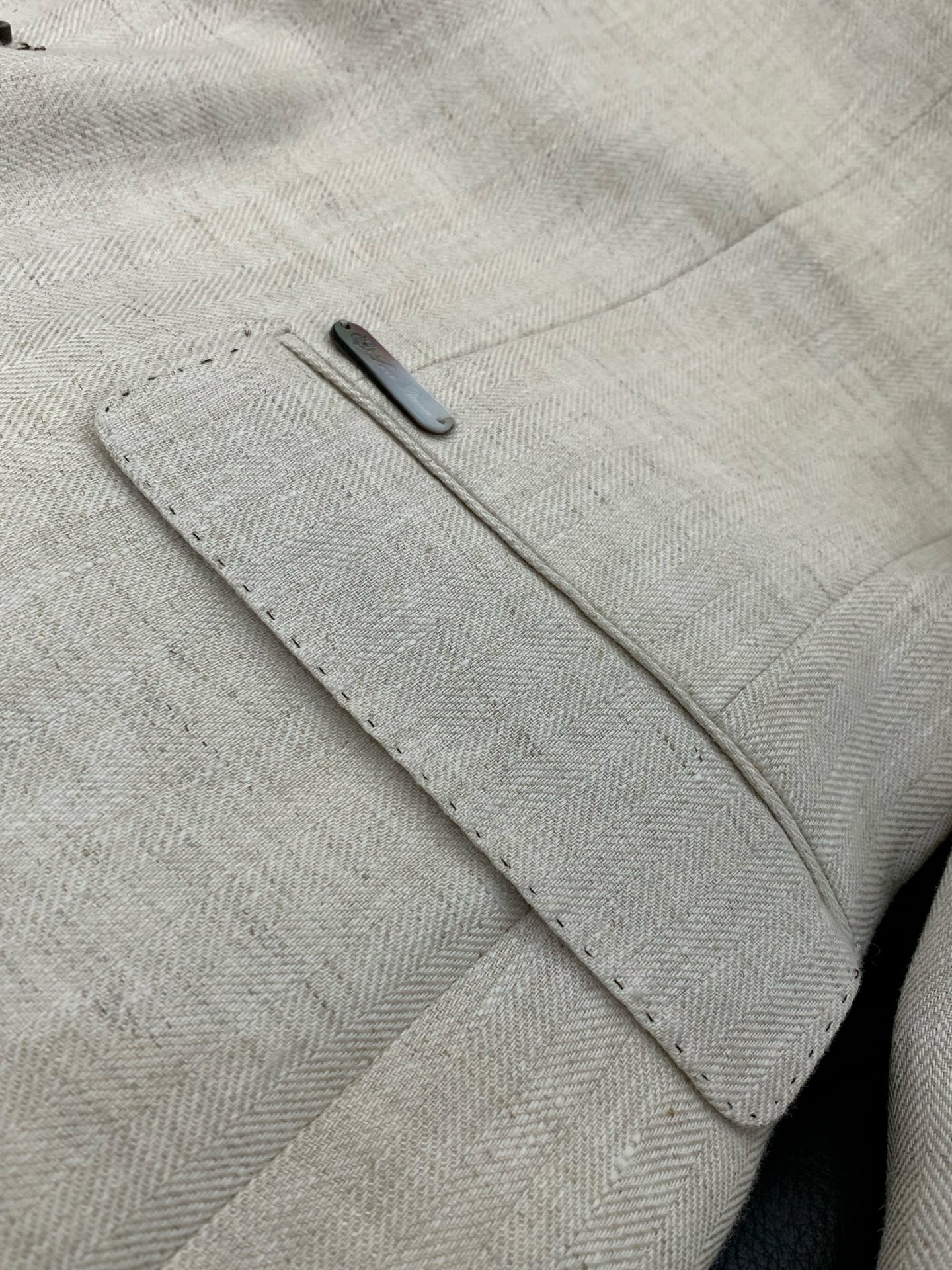 ，Loro Piana(Loro Piana )， 2026春季新品，时尚休闲西装外套，采用进口原版面料