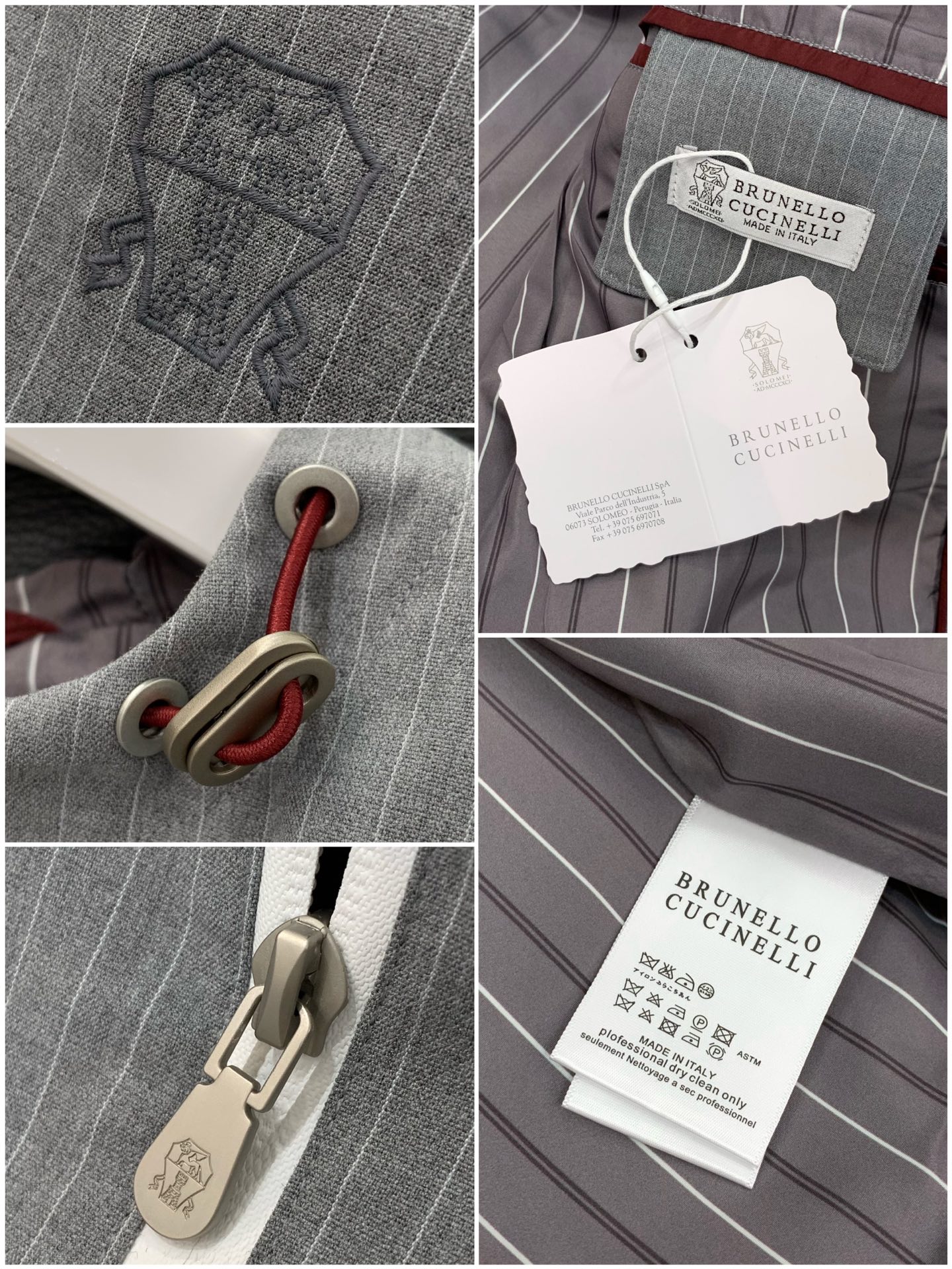 ，意大利神狮，2026春季最新品，专柜同步有售，原单狠货，时尚休闲连帽马甲，采用进口原版面料，顶级刺绣🪡