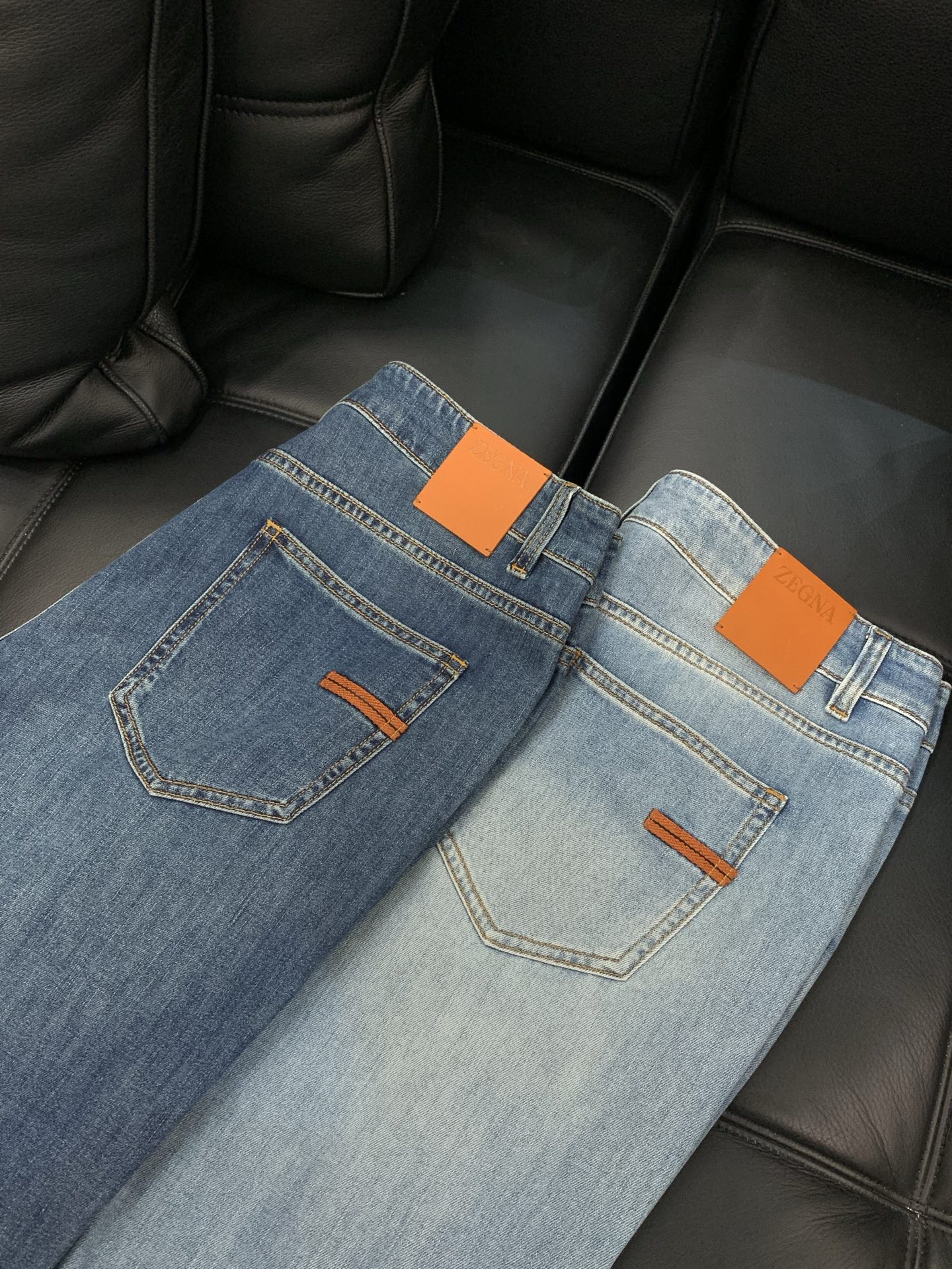 ，Zegna 杰尼亚，2026春季最新品，专柜同步有售，原单狠货，时尚休闲水洗牛仔裤，进口原版水洗面料，