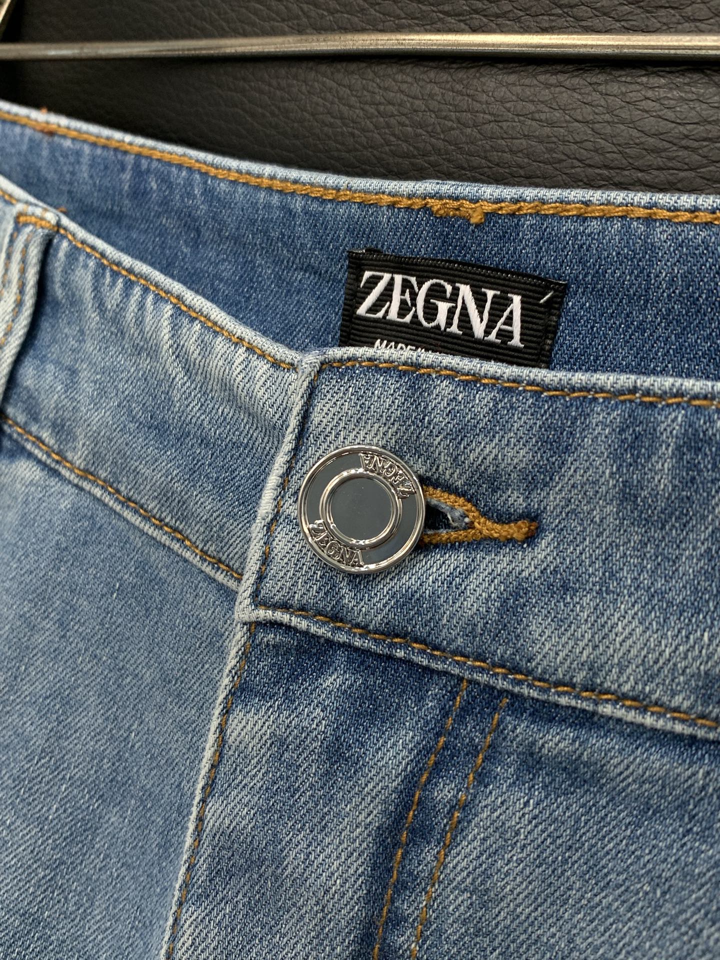 ，Zegna 杰尼亚，2026春季最新品，专柜同步有售，原单狠货，时尚休闲水洗牛仔裤，进口原版水洗面料，