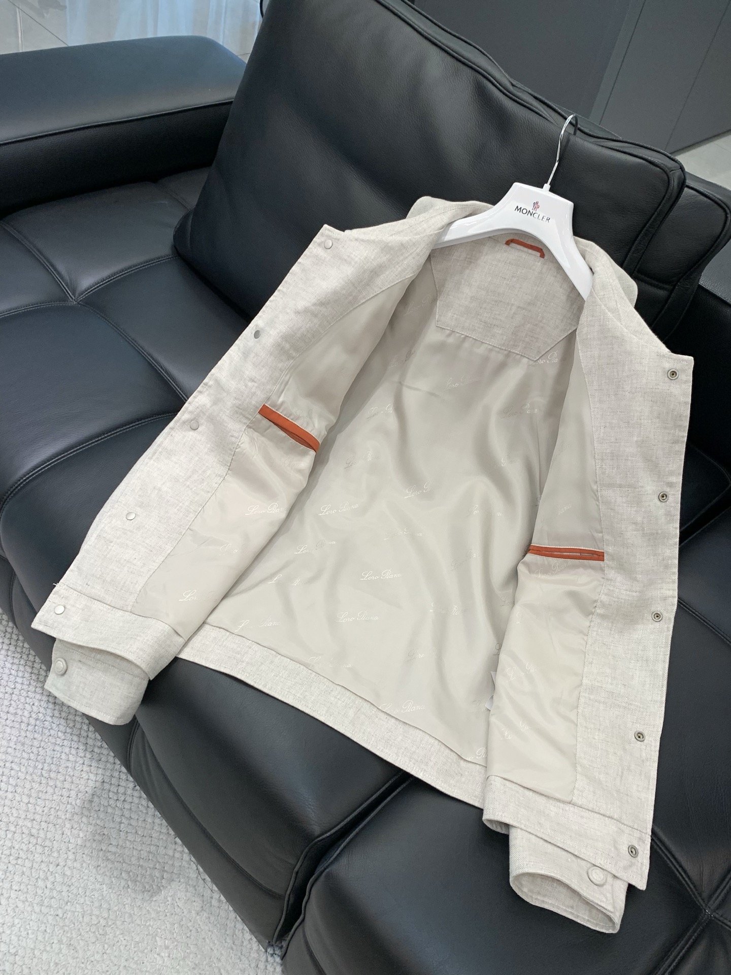 ，Loro Piana(Loro Piana )， 2026春季新品，时尚休闲西装外套，采用进口原版面料