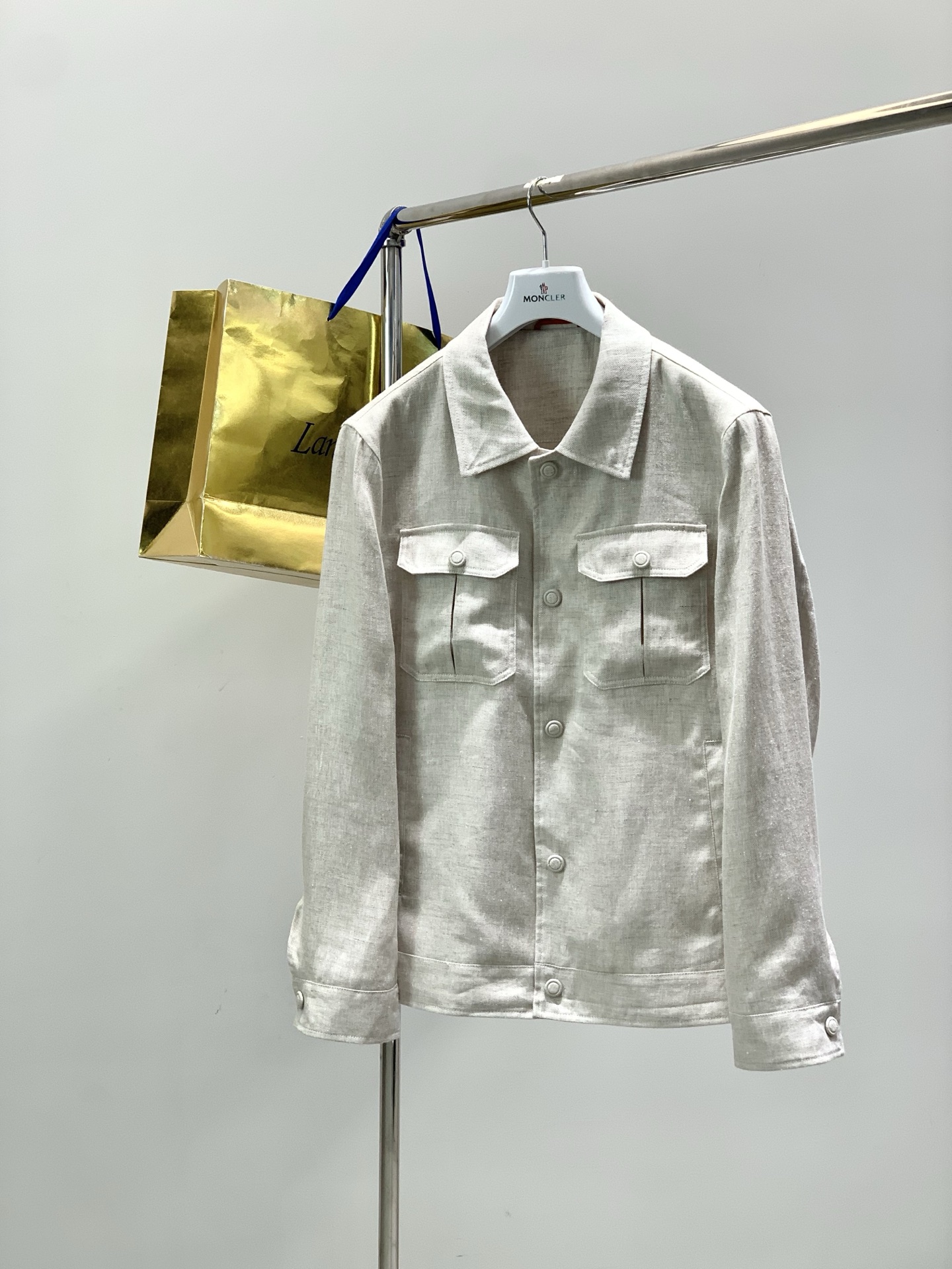 ，Loro Piana(Loro Piana )， 2026春季新品，时尚休闲西装外套，采用进口原版面料