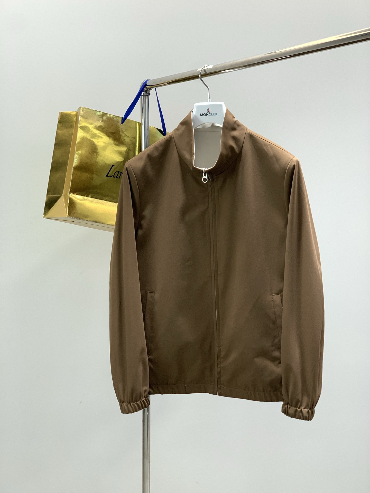 ，Loro Piana(Loro Piana )， 2026春季新品，时尚休闲两面穿夹克外套，采用进口原