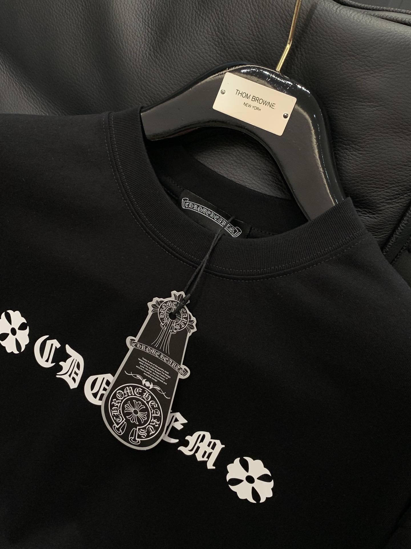 ，Chrome Hearts 克罗心，2026春夏新品，专柜同步有售，原单狠货，时尚休闲圆领短袖T恤，采