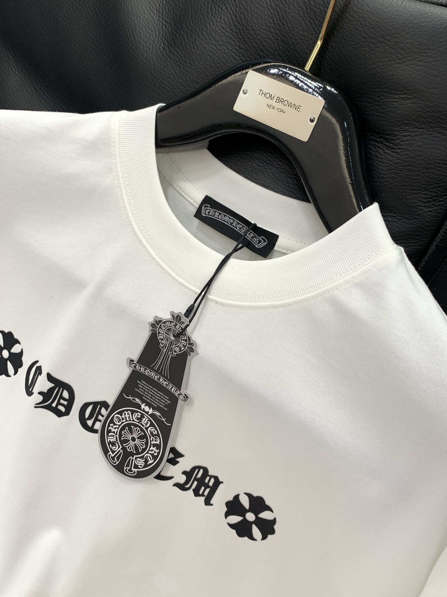 ，Chrome Hearts 克罗心，2026春夏新品，专柜同步有售，原单狠货，时尚休闲圆领短袖T恤，采