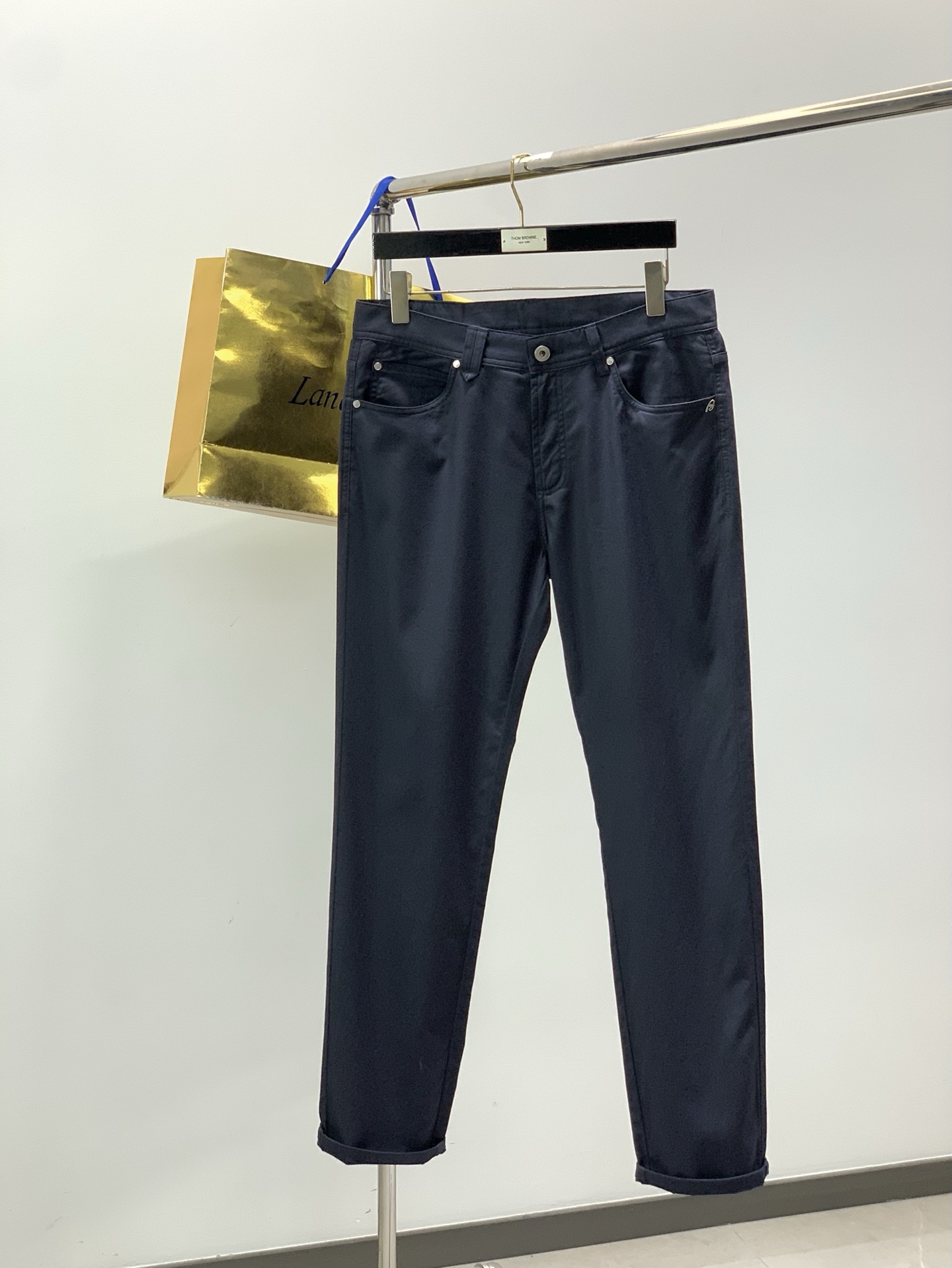 ，Berluti（伯尔鲁帝），2026春季新品，时尚休闲裤，专柜同步有售，原单狠货，进口原版面料，顶级压