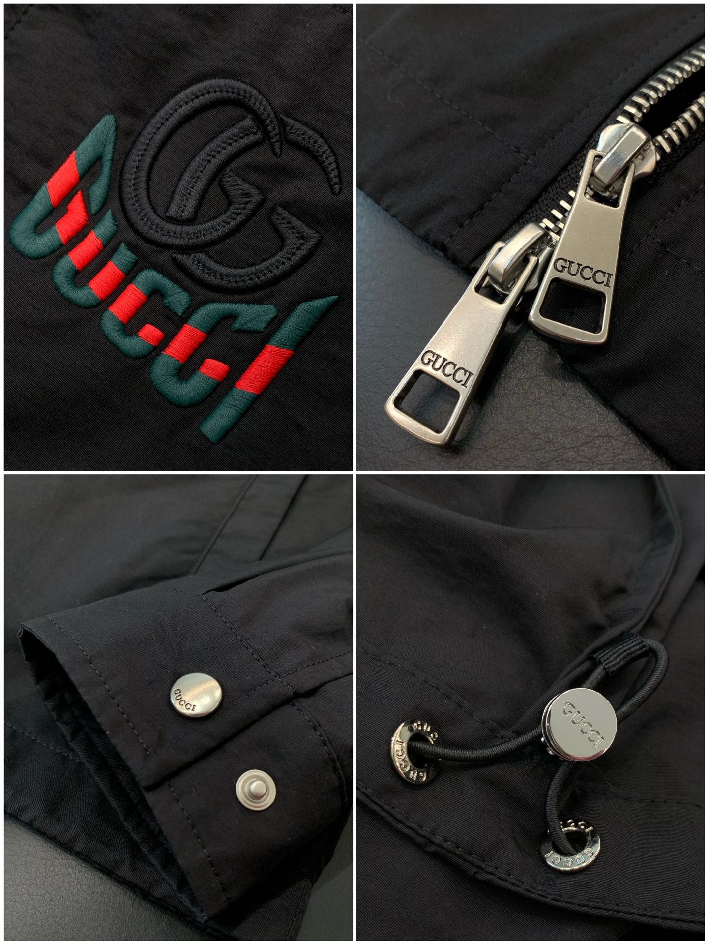 ，Gucci 古驰，2026春季最新款，专柜同步有售，原单狠货，时尚休闲翻领夹克外套，上身很有特点！吸睛