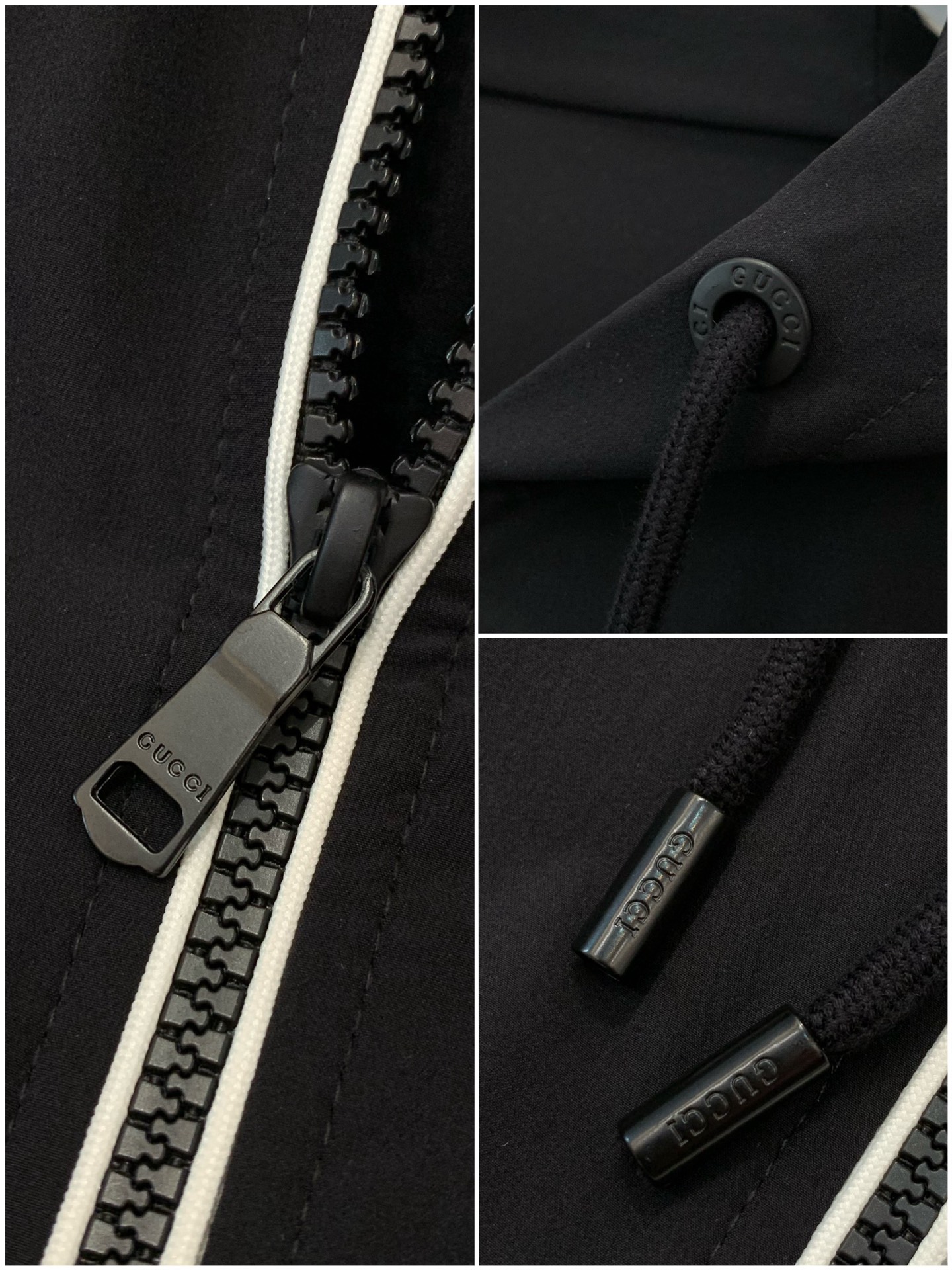 ，Gucci 古驰，2026春季最新款，专柜同步有售，原单狠货，时尚休闲连帽外套，上身很有特点！吸睛而有