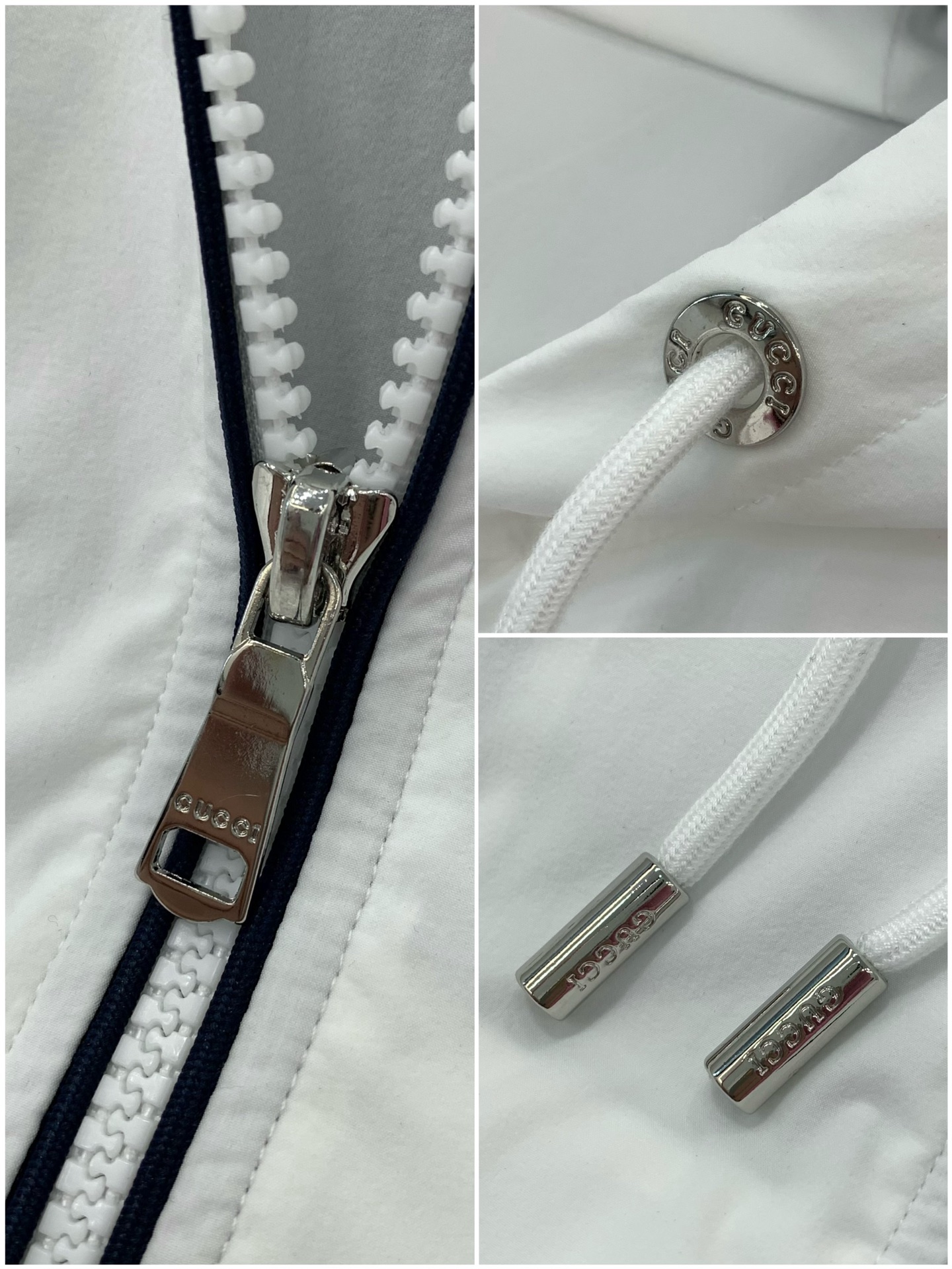 ，Gucci 古驰，2026春季最新款，专柜同步有售，原单狠货，时尚休闲连帽外套，上身很有特点！吸睛而有