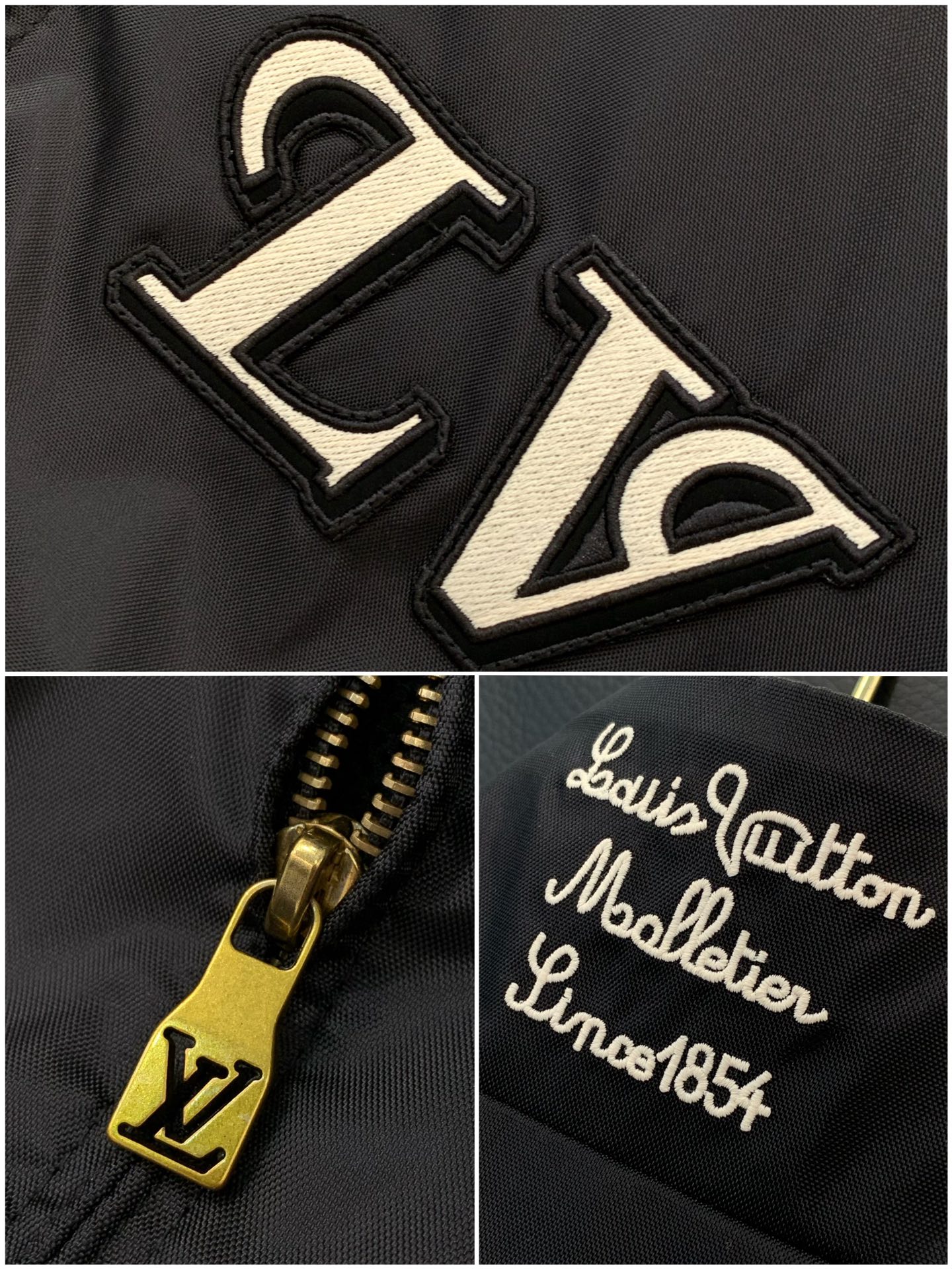 ，LouisVuitton 路易威登，春季最新款，专柜同步有售，原单狠货，时尚休闲立领夹克外套，上身很有