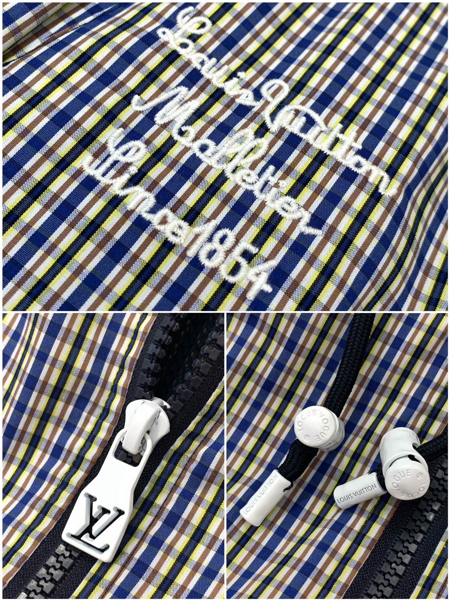 ，LouisVuitton 路易威登，春季最新款，专柜同步有售，原单狠货，时尚休闲连帽夹克外套，上身很有