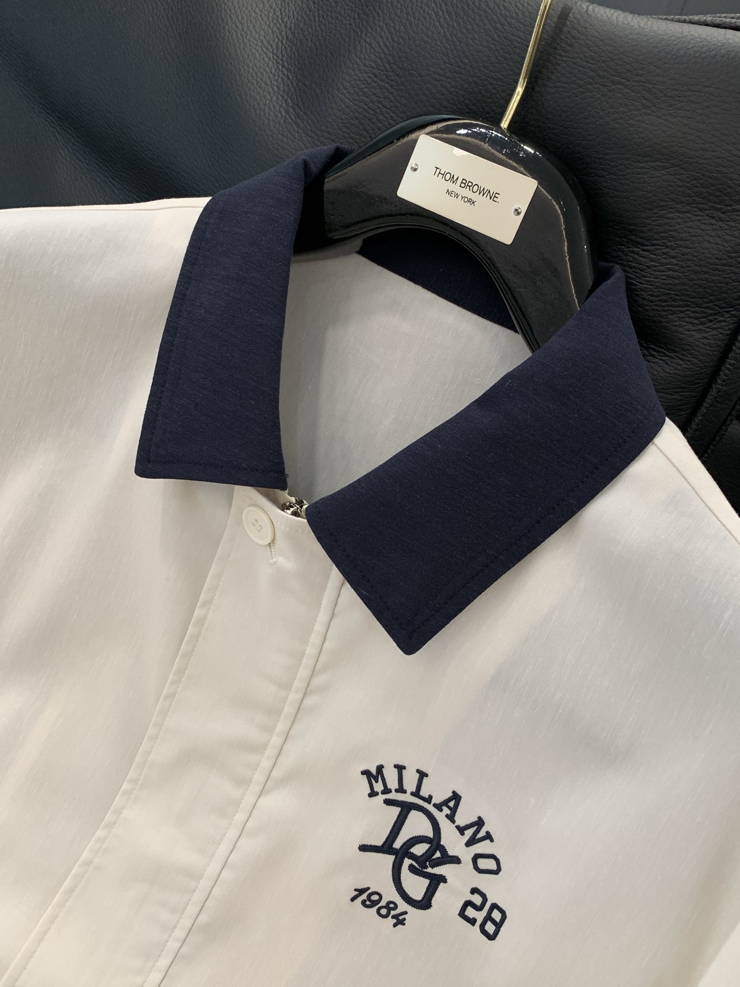 ，杜嘉班纳，2026春季最新品，专柜同步有售，原单狠货，时尚休闲夹克翻领外套，进口原版面料，顶级刺绣🪡工