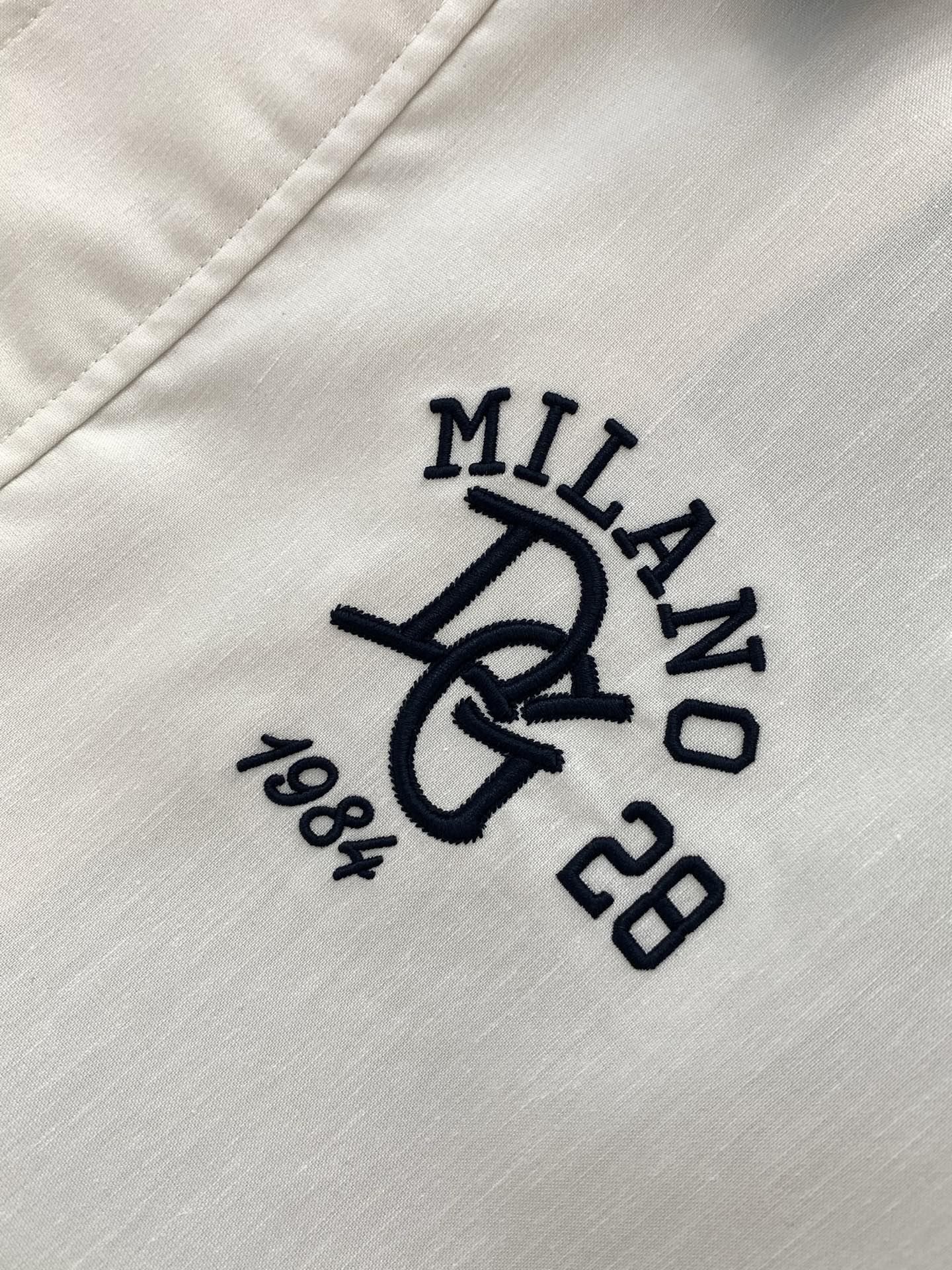 ，杜嘉班纳，2026春季最新品，专柜同步有售，原单狠货，时尚休闲夹克翻领外套，进口原版面料，顶级刺绣🪡工