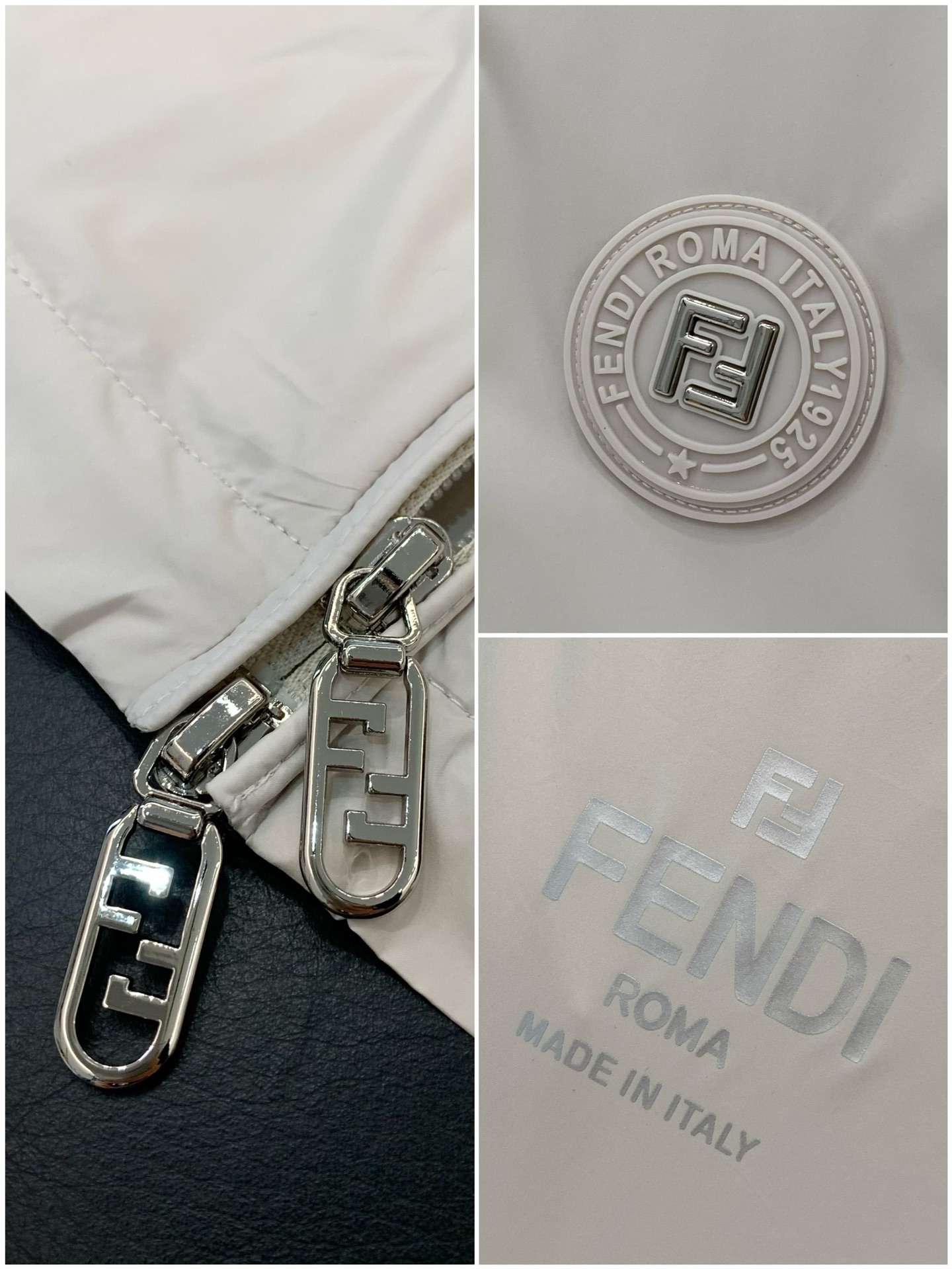 ，FENDI 芬迪，2026春季最新品，专柜同步有售，原单狠货，时尚休闲立领夹克外套，进口原版面料，顶级