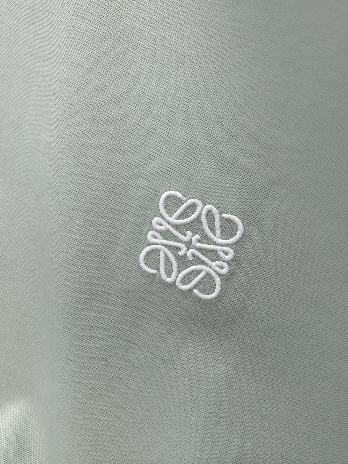 ，Loewe 罗意威，2026春夏最新款，专柜同步有售，原单狠货，时尚休闲圆领短袖T恤，上身很有特点！吸